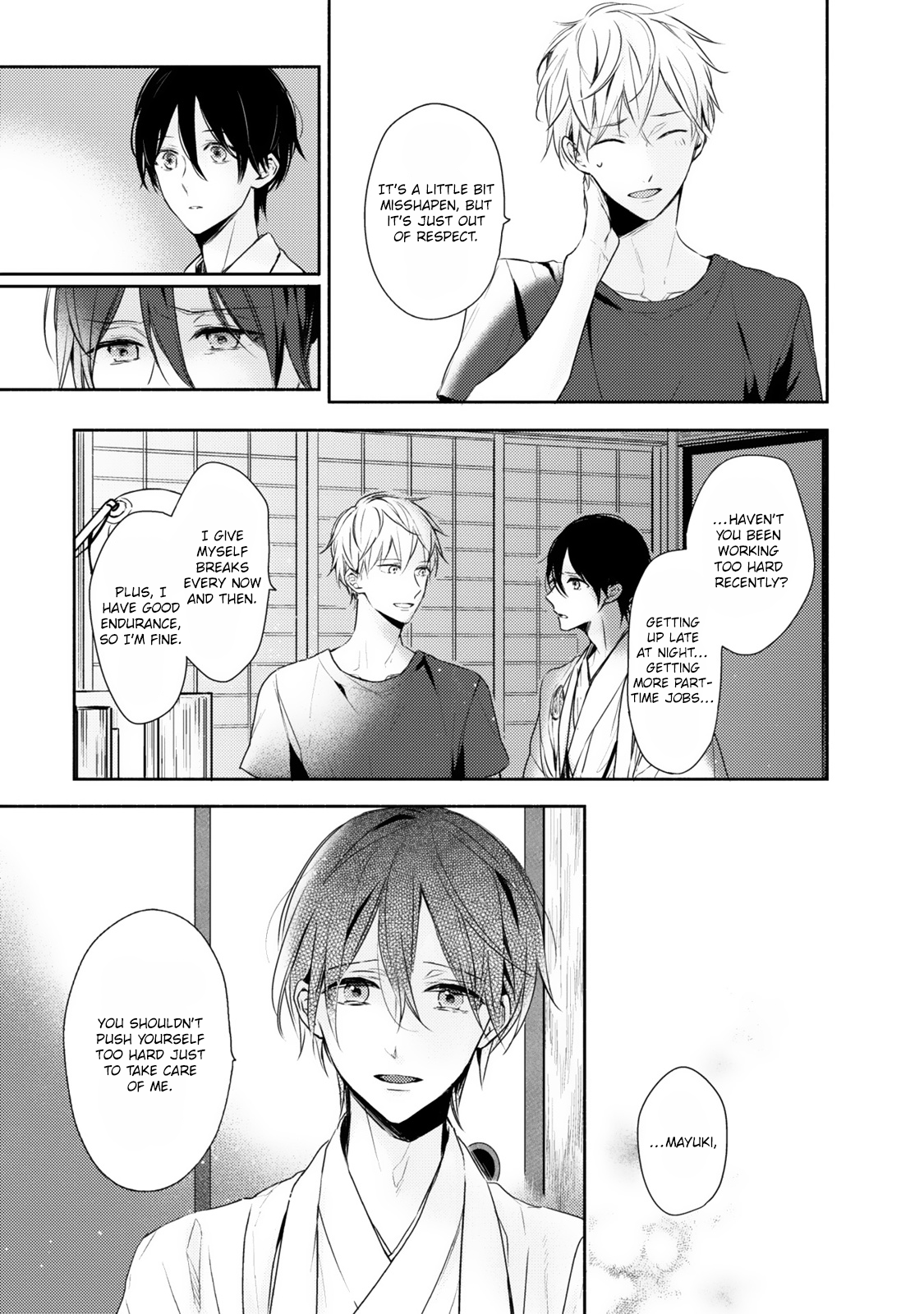 Hana wo Tadoreba Kimi no Yubisaki Vol. 1 Ch. 4 第10页