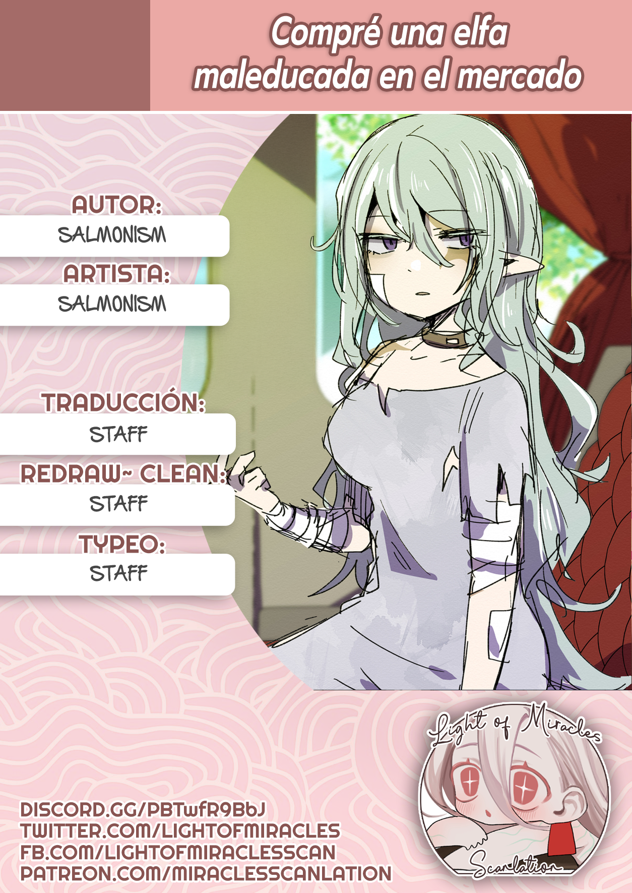 Shijou de Katta Dorei Elf ni Oratsukareru Compré una elfa maleducada en el mercado 第1页