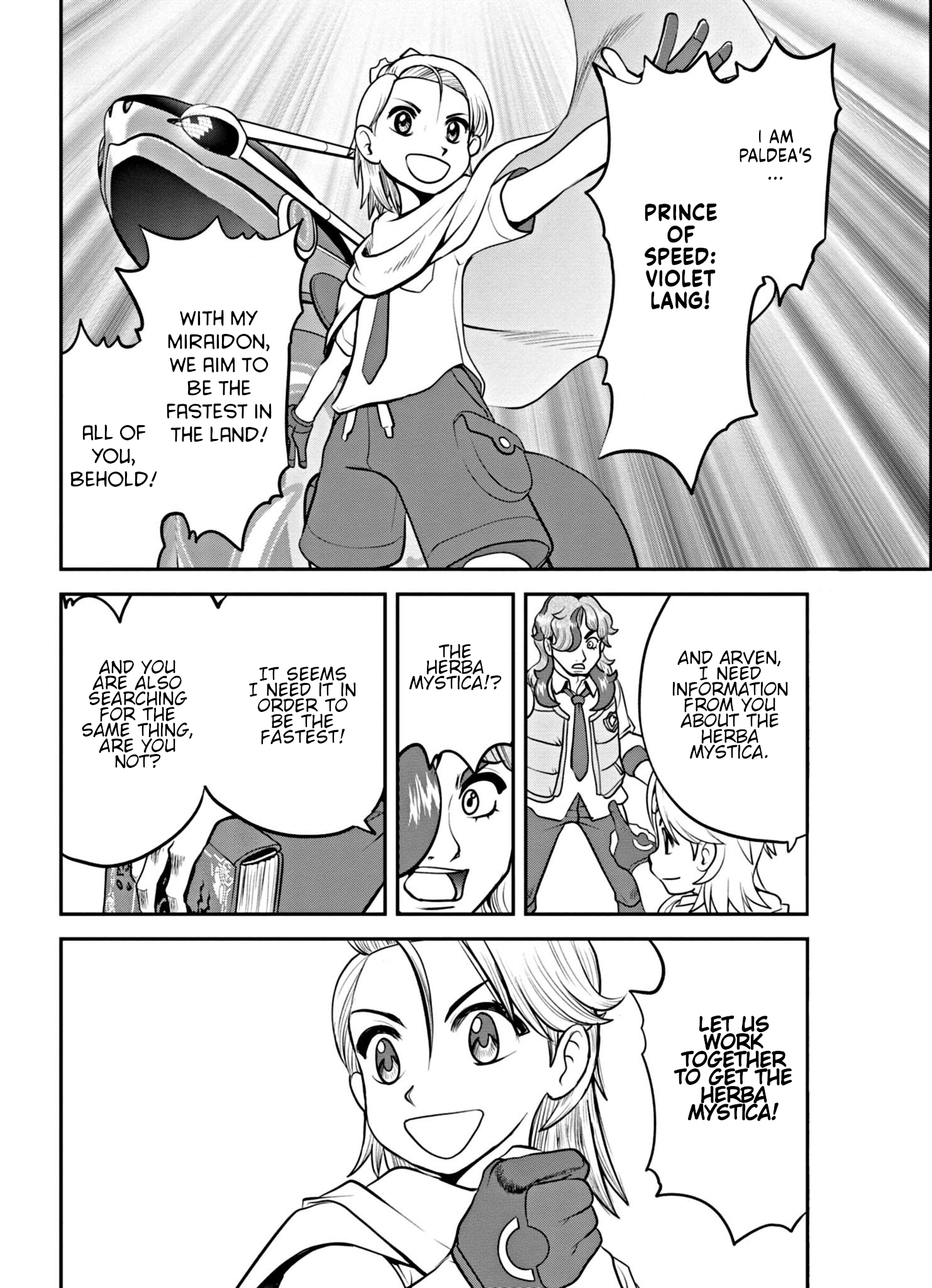 Pokémon SPECIAL Scarlet & Violet The Fastest Prince of Paldea!! (VS Miraidon) 第25页