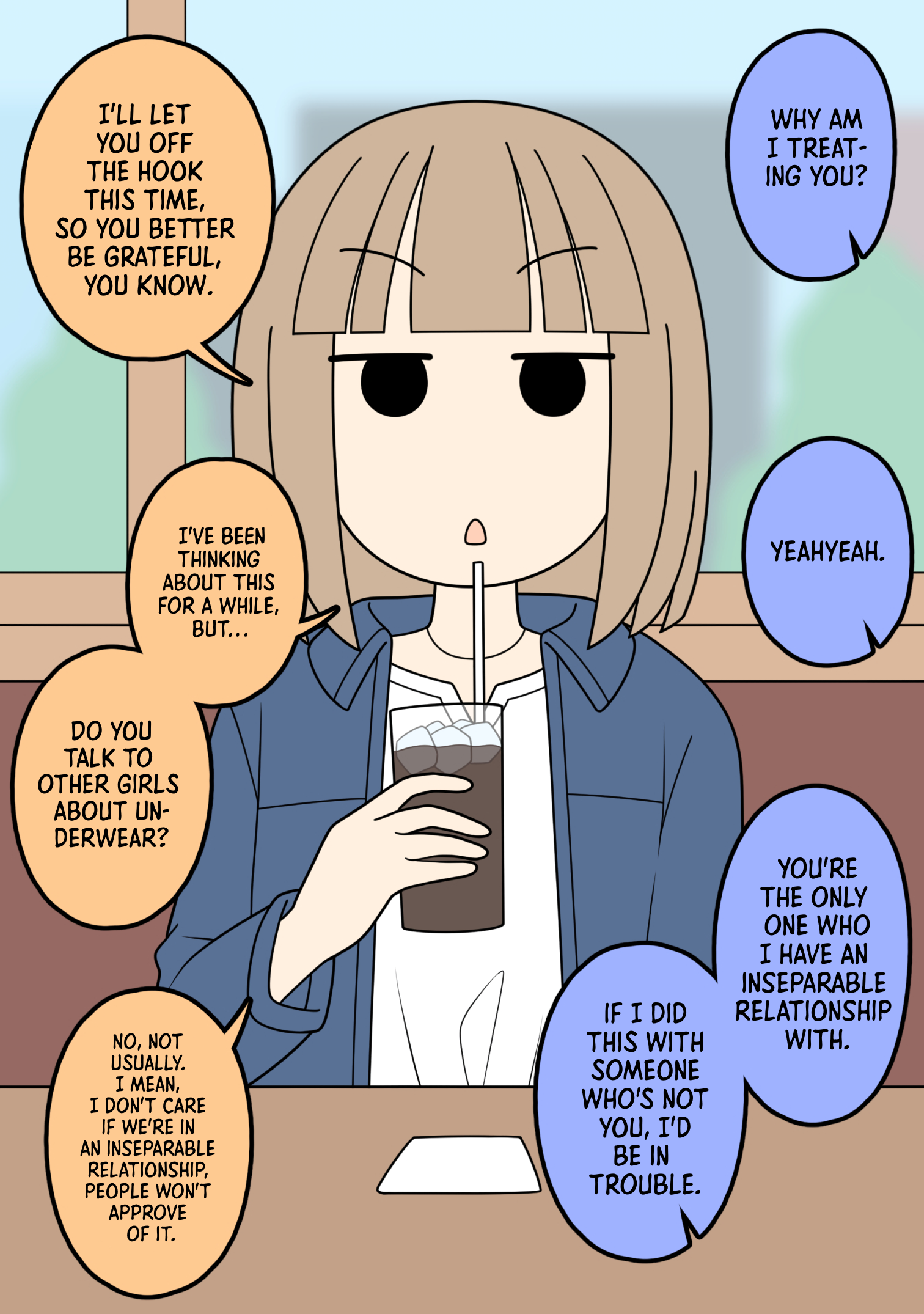 A Girl Who Says Too Much Ch. 6 第1页