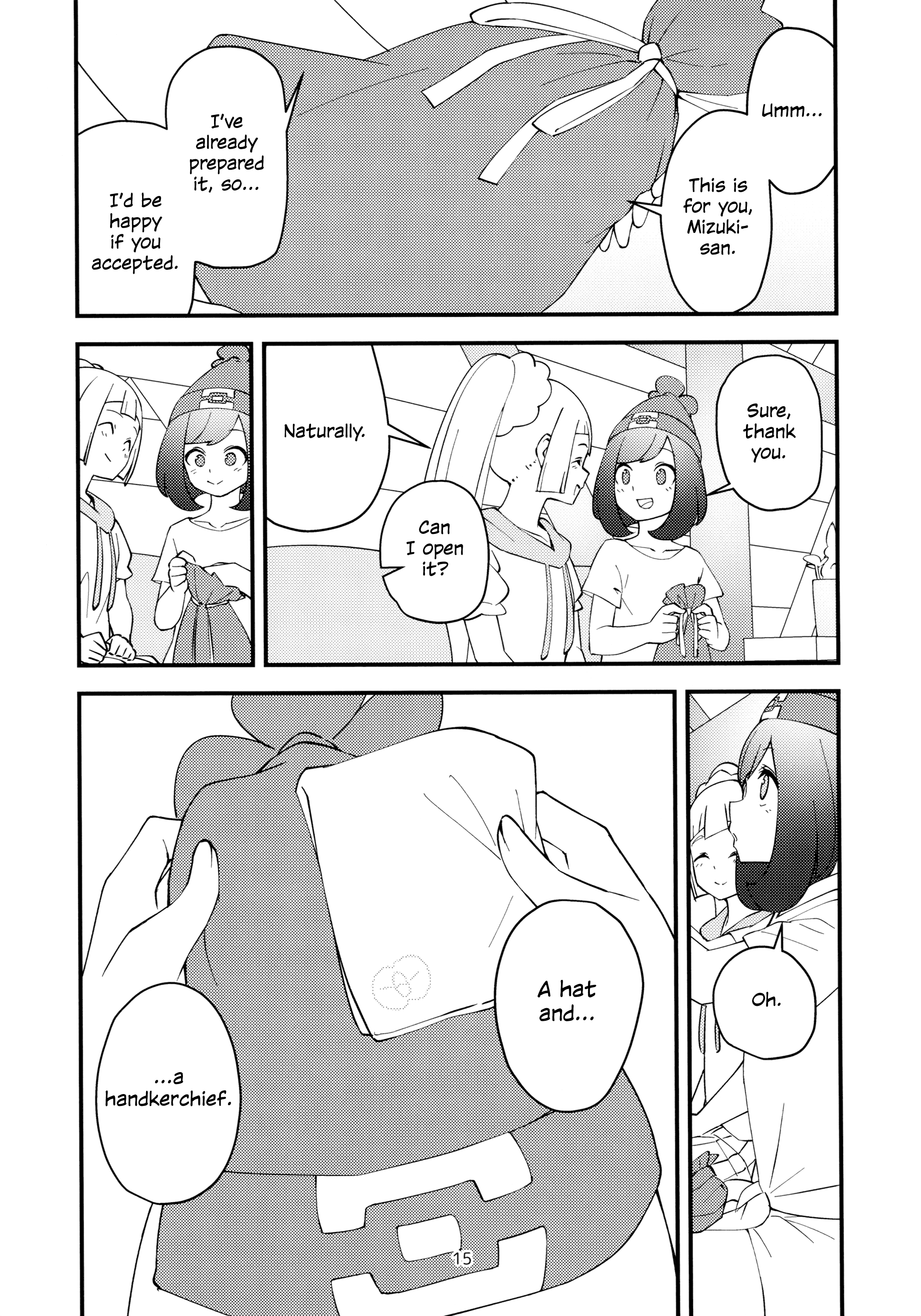 Pokémon Sun and Moon - Watashi mo (Doujnshi) Oneshot 第15页