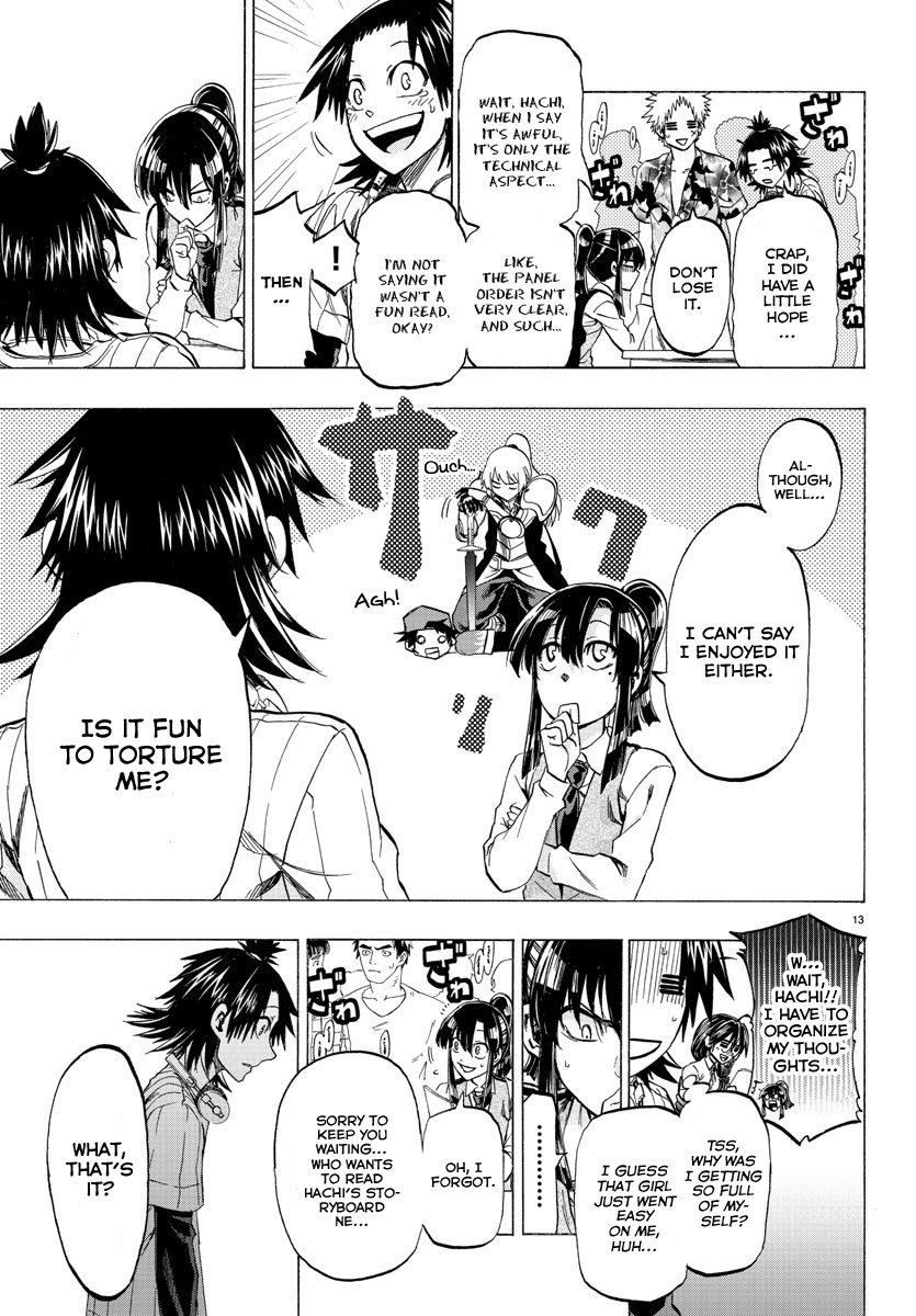 Shuukan Shounen Hachi No Choice but to Confront Him 第14页