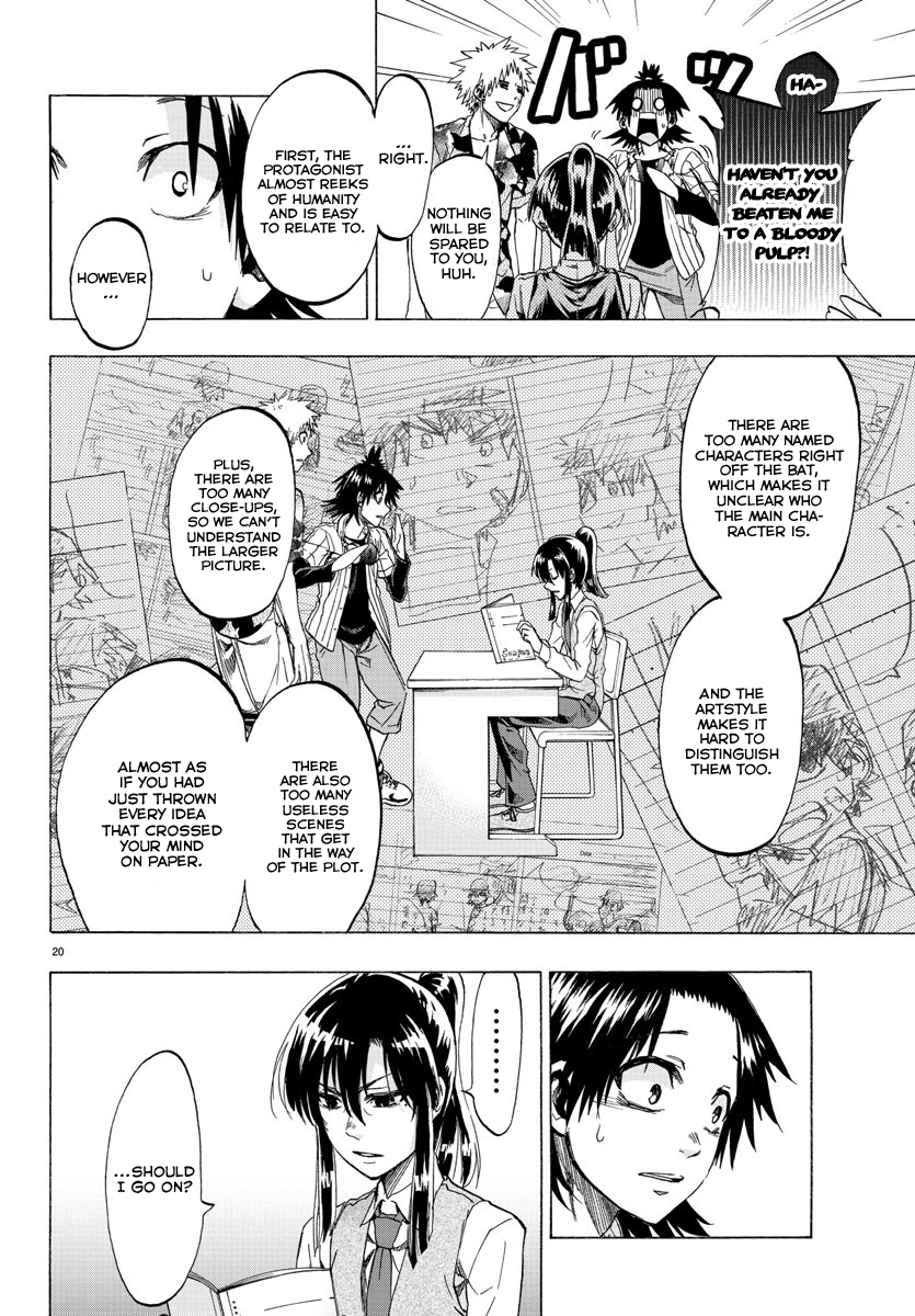 Shuukan Shounen Hachi No Choice but to Confront Him 第21页