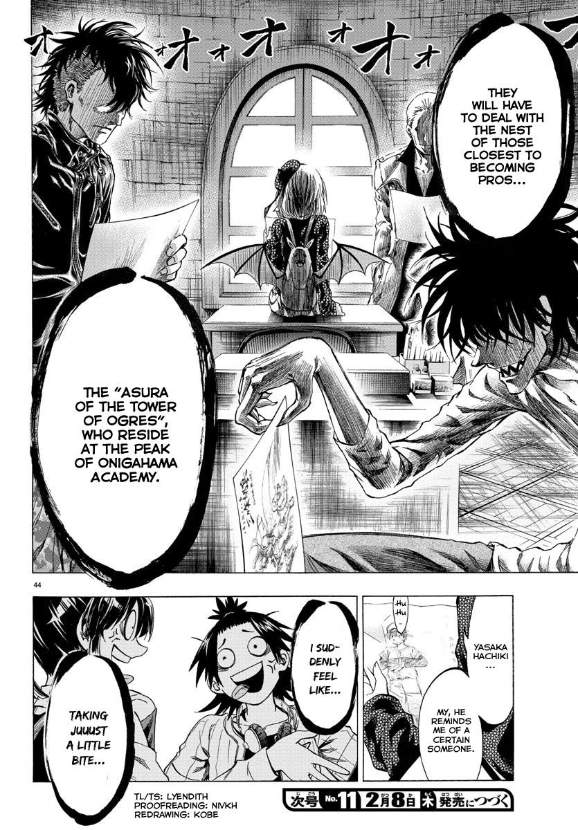 Shuukan Shounen Hachi No Choice but to Confront Him 第44页