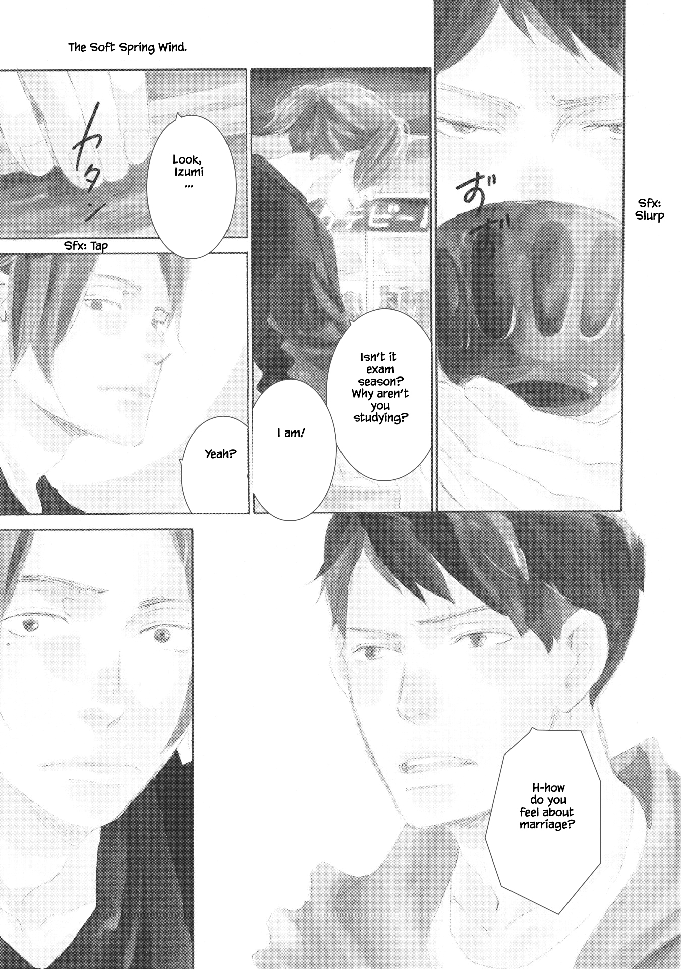 Haru wa Kimi ni Sasayaku The end 第1页