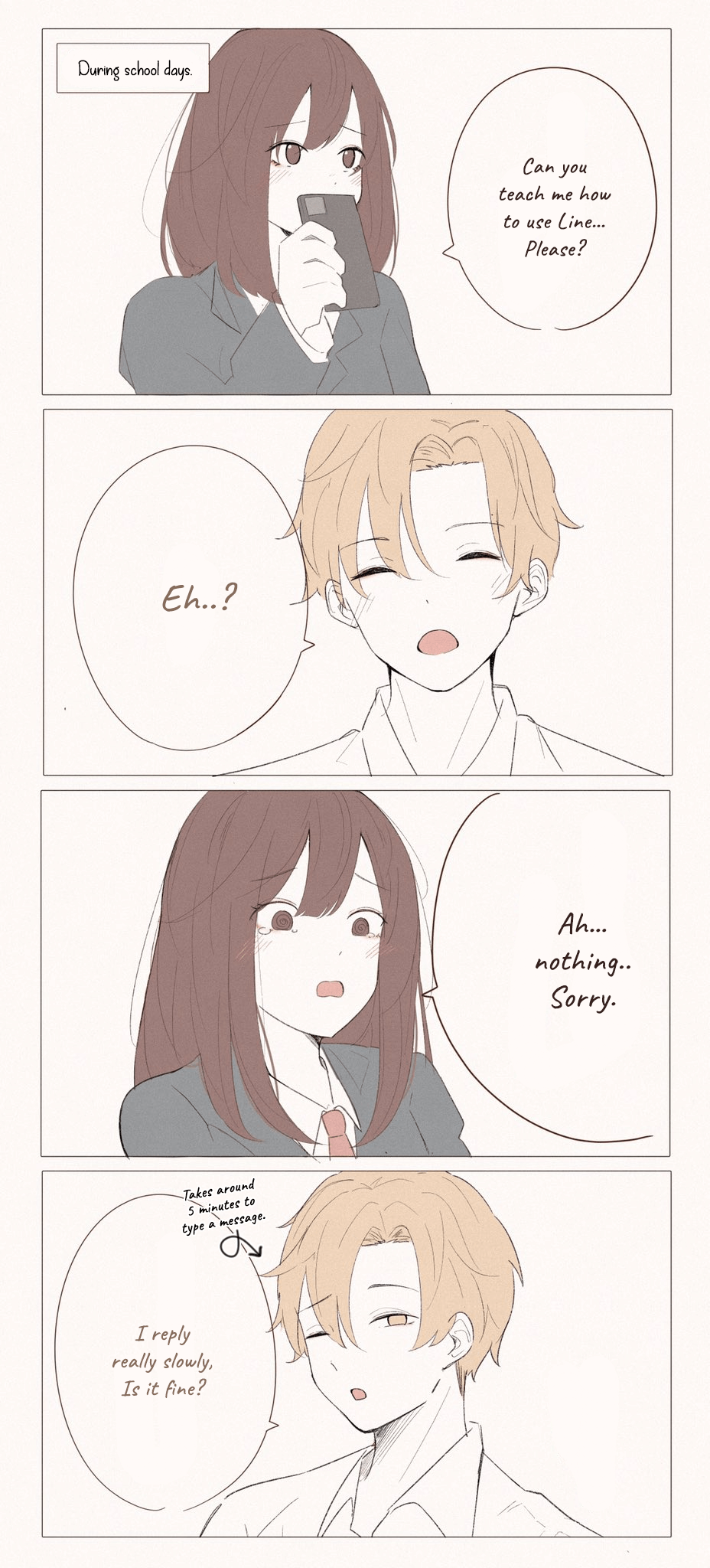 Couples (Twitter) Shy Girlfriend and Conscious Boyfriend 第2页