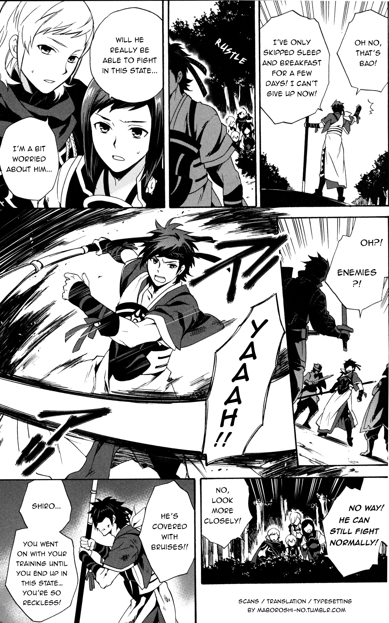 Fire Emblem if Invisible Kingdom Comic Anthology Chasing my father (Artist: Hayase Reku) 第3页
