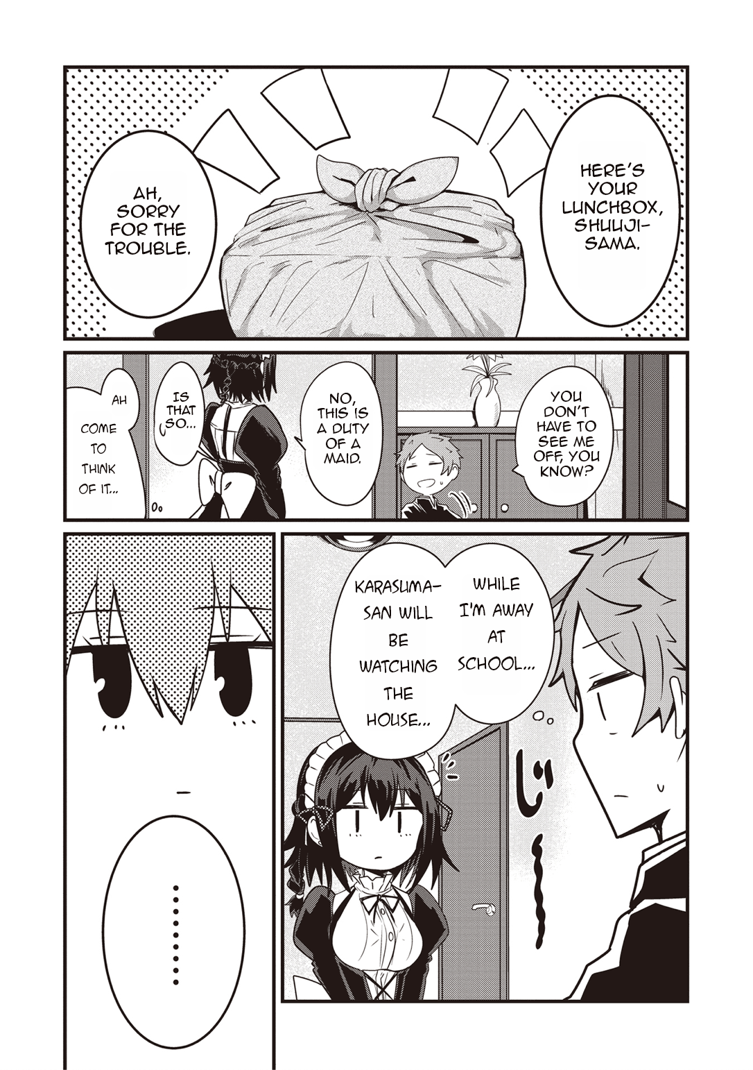 Kokoro no Koe ga Moreyasui Maid-san (Serialization) Vol. 1 Ch. 3 第2页