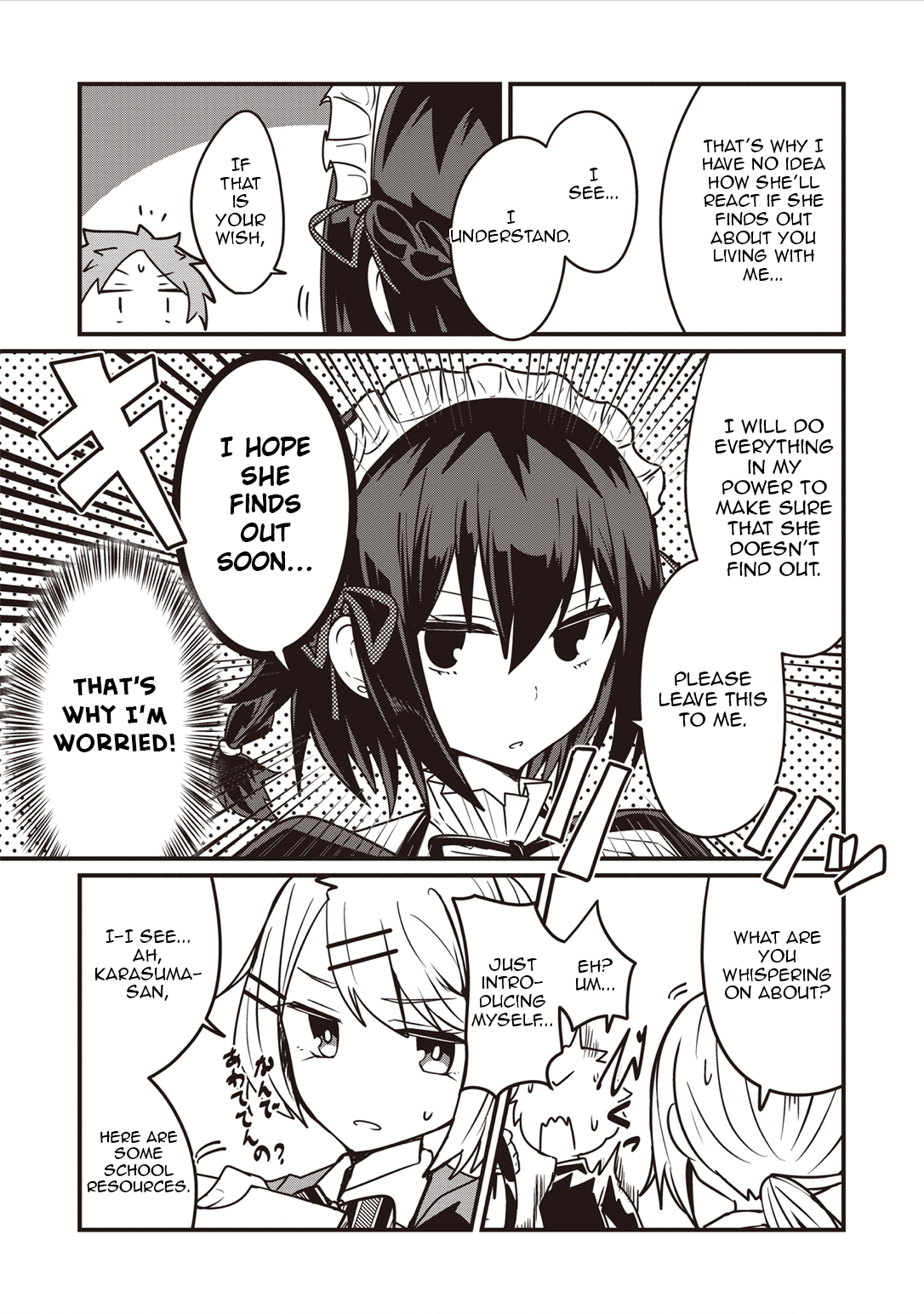 Kokoro no Koe ga Moreyasui Maid-san (Serialization) Vol. 1 Ch. 3 第13页