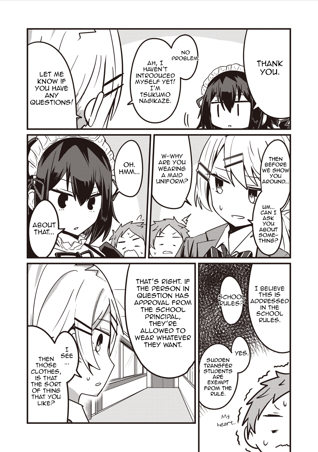 Kokoro no Koe ga Moreyasui Maid-san (Serialization) Vol. 1 Ch. 3 第14页