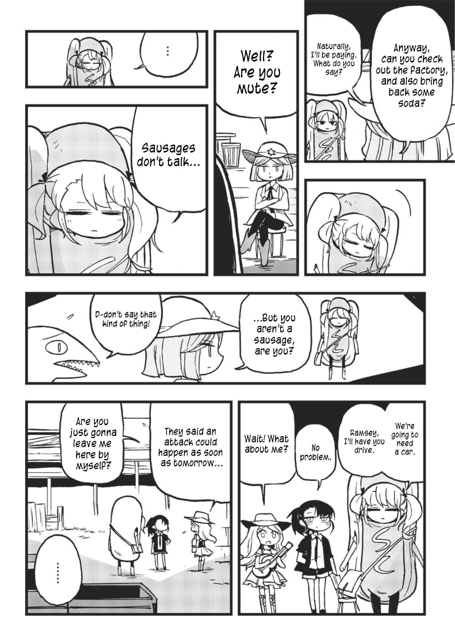 Rakugaki Gakugeikai 2019 Sausage Cosplayer 2: The Duel at the Soda Factory (Imitation Crystal) 第8页