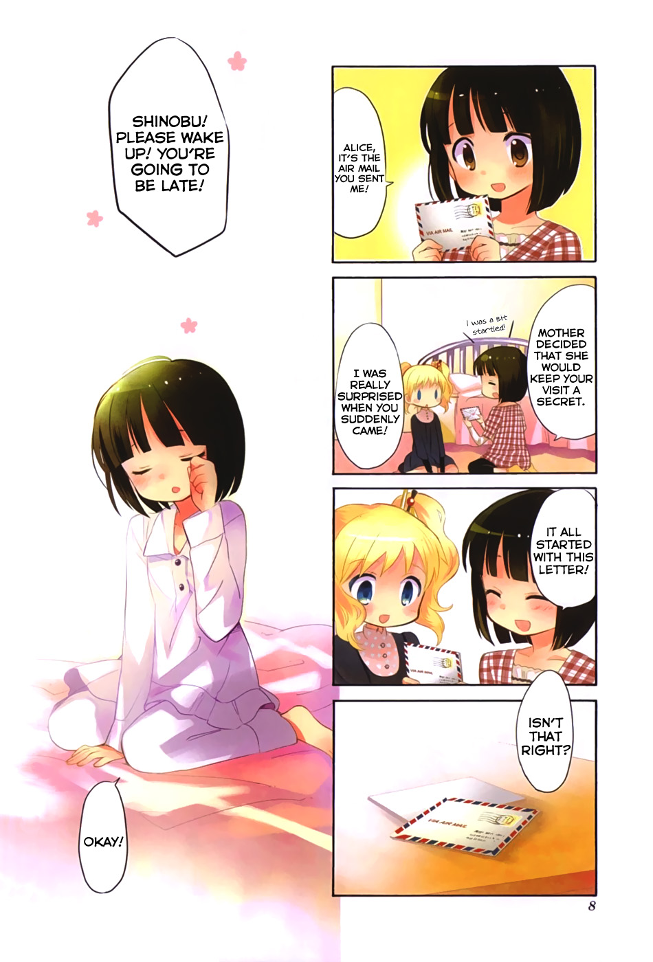 Kiniro Mosaic Vol. 1 Ch. 1 第13页