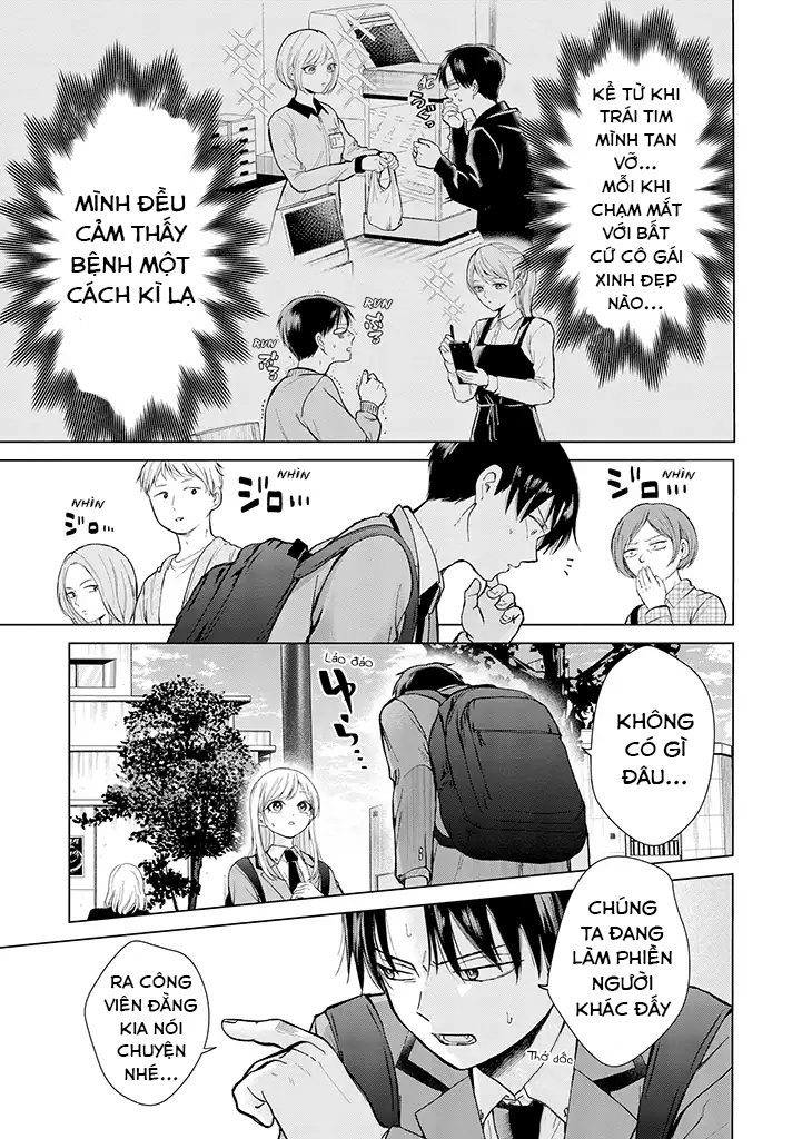 Kusunoki-san wa Koukou Debut ni Shippai Shite Iru Tôi quyết định sẽ không tiếp xúc với mấy cô gái xinh đẹp nữa 第13页