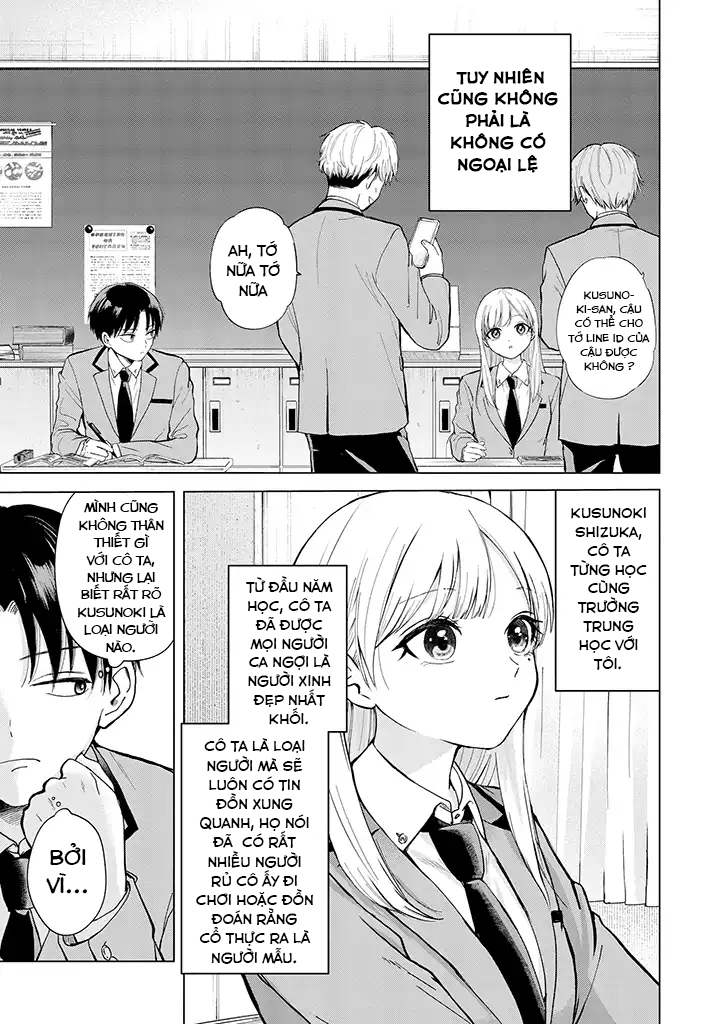 Kusunoki-san wa Koukou Debut ni Shippai Shite Iru Tôi quyết định sẽ không tiếp xúc với mấy cô gái xinh đẹp nữa 第7页