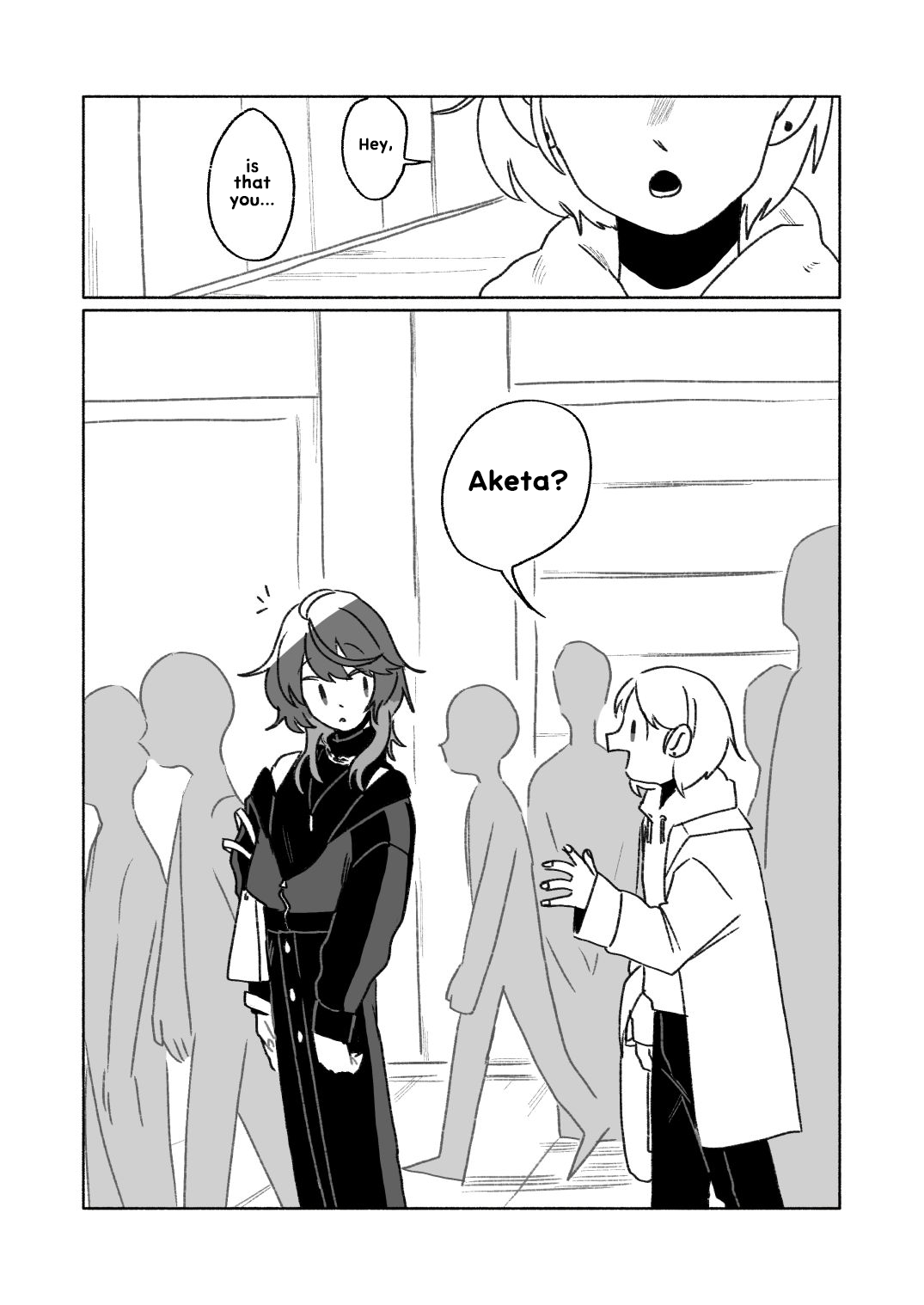 The Idolm@ster Shiny Colors - Mikoto with mob comic Oneshot 第2页