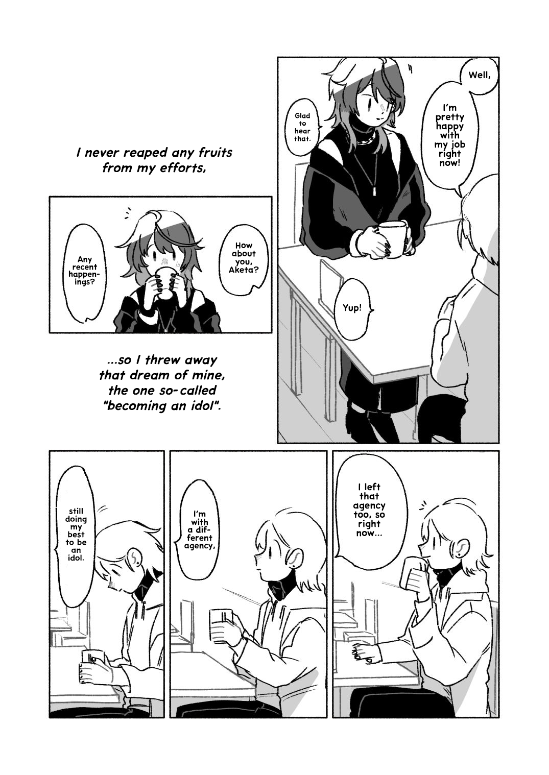 The Idolm@ster Shiny Colors - Mikoto with mob comic Oneshot 第4页