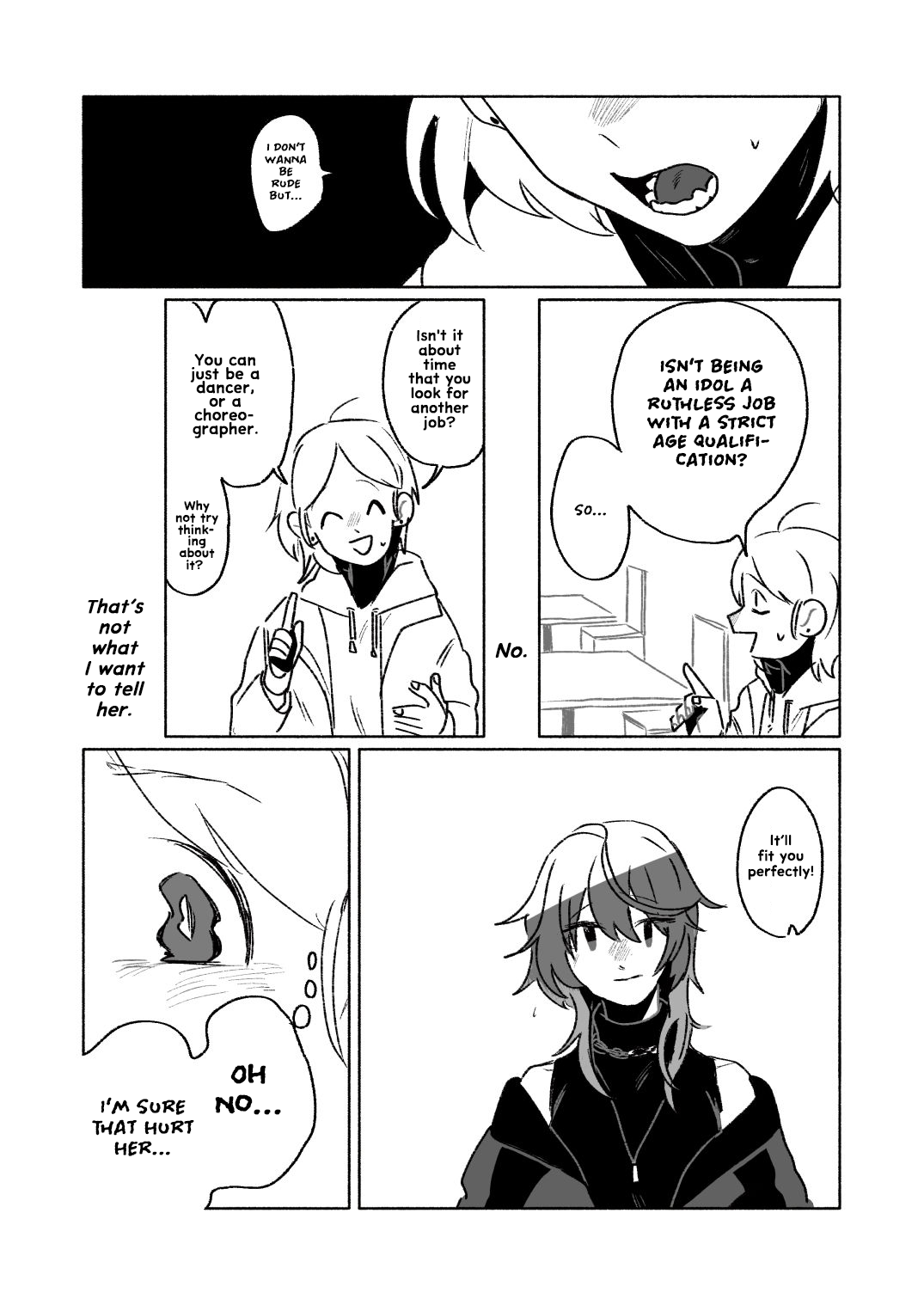 The Idolm@ster Shiny Colors - Mikoto with mob comic Oneshot 第5页