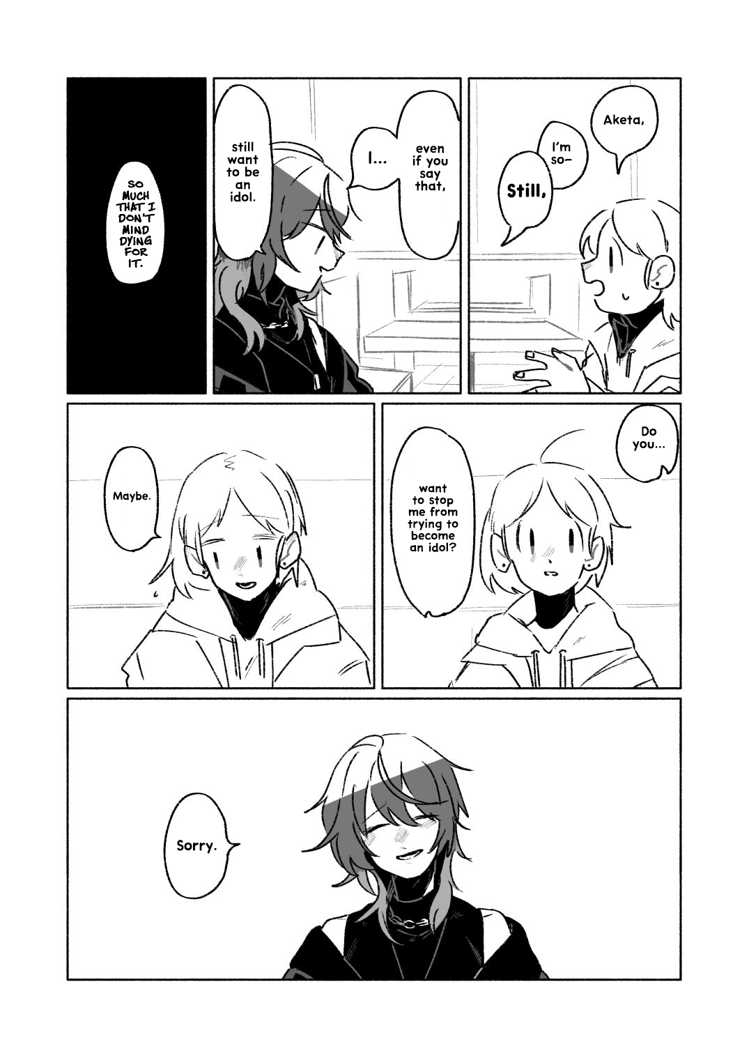 The Idolm@ster Shiny Colors - Mikoto with mob comic Oneshot 第6页