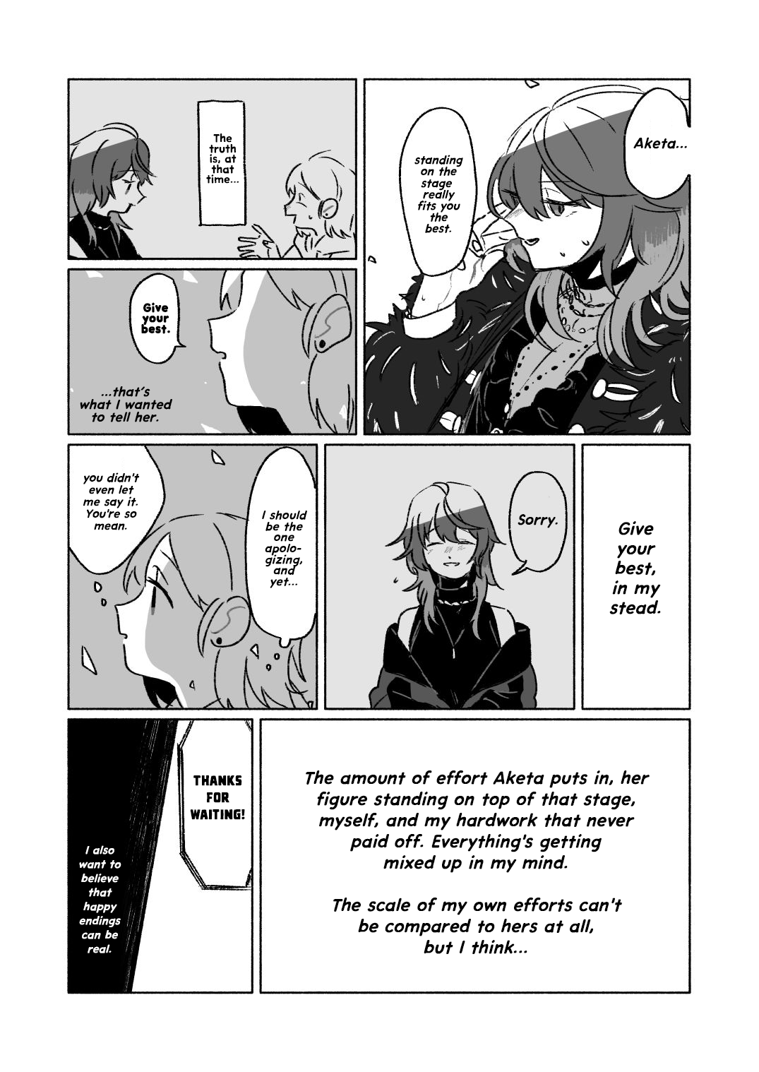 The Idolm@ster Shiny Colors - Mikoto with mob comic Oneshot 第10页