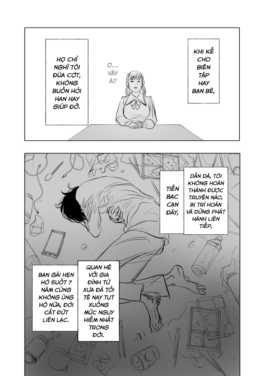 Urekko Mangaka x Utsubyou Mangaka Hư vô・Danh dự 第16页