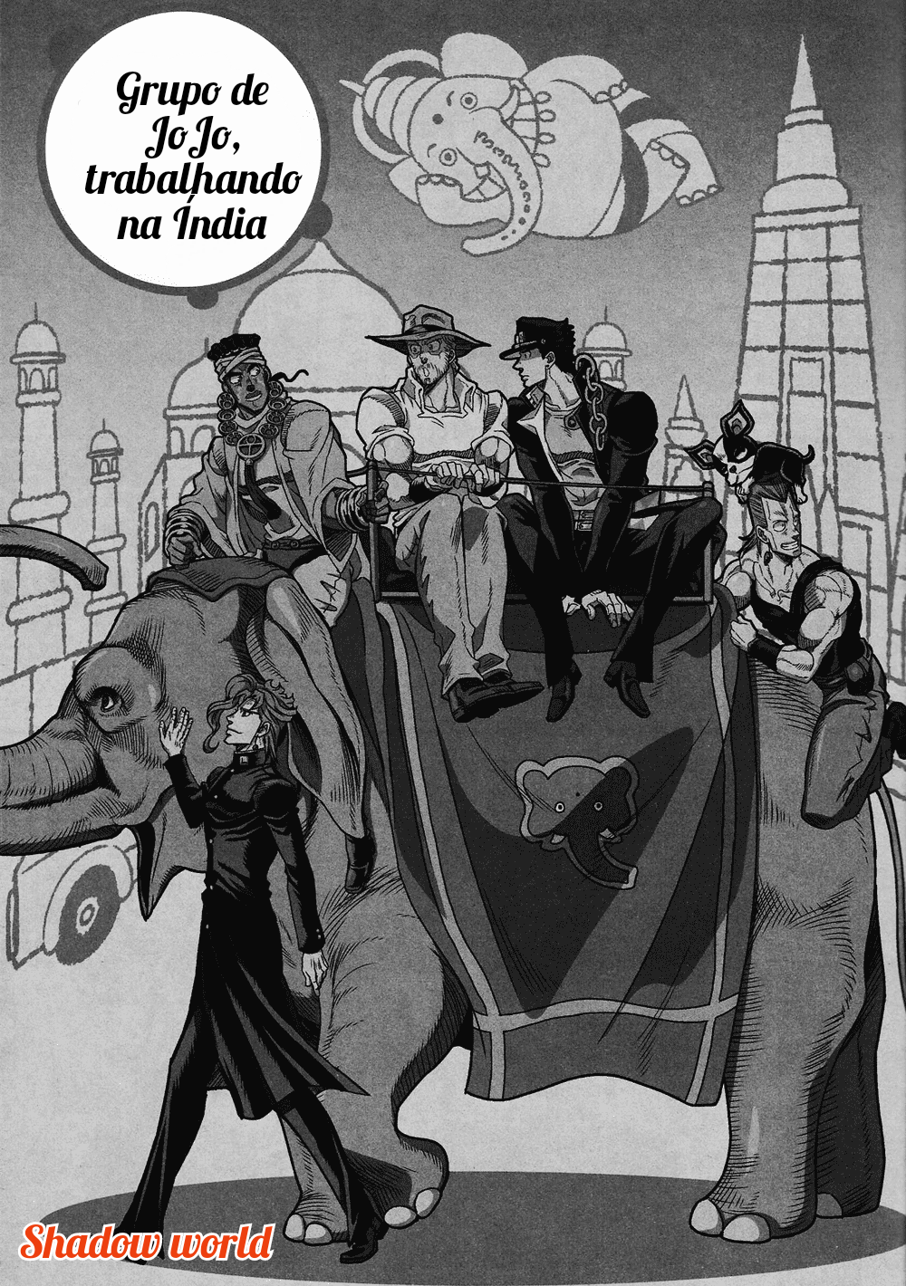JoJo's Bizarre Adventure - JoJo's Group, Working in India (Doujinshi) 第3页