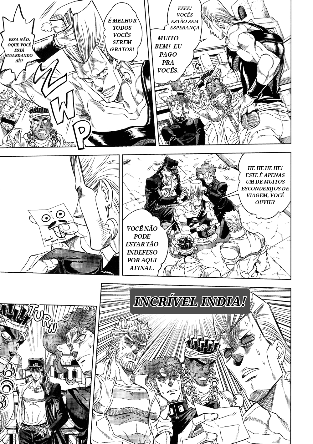 JoJo's Bizarre Adventure - JoJo's Group, Working in India (Doujinshi) 第7页