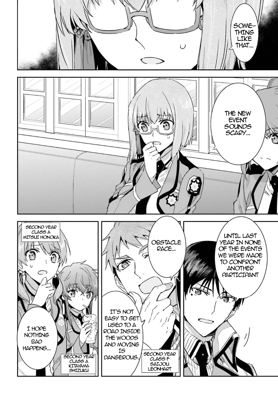 Mahouka Koukou no Rettousei - Steeplechase-hen Important points of the meeting 第35页