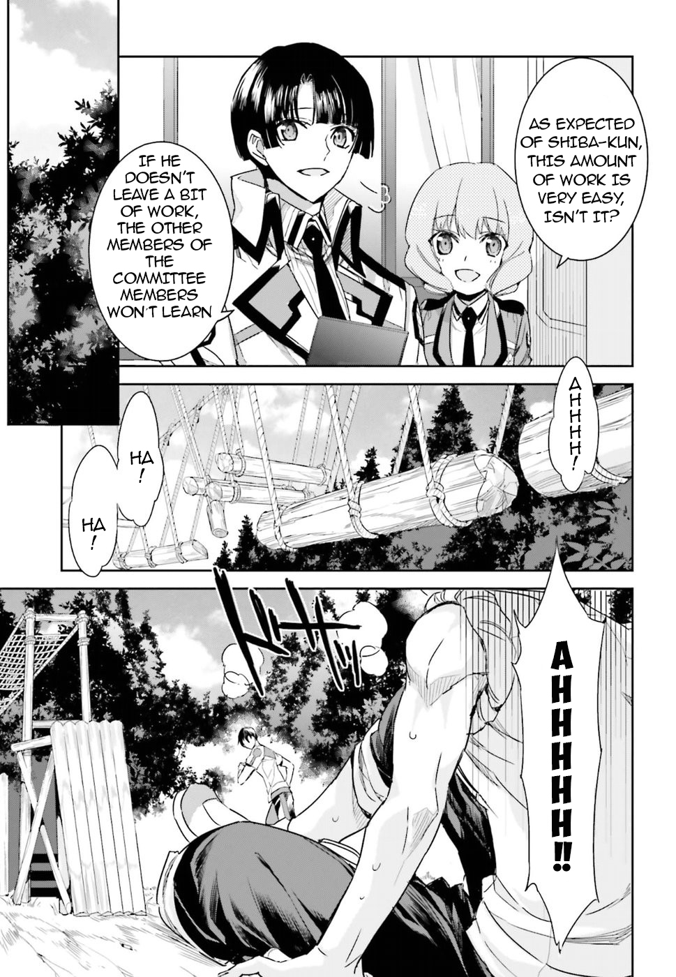 Mahouka Koukou no Rettousei - Steeplechase-hen Important points of the meeting 第8页