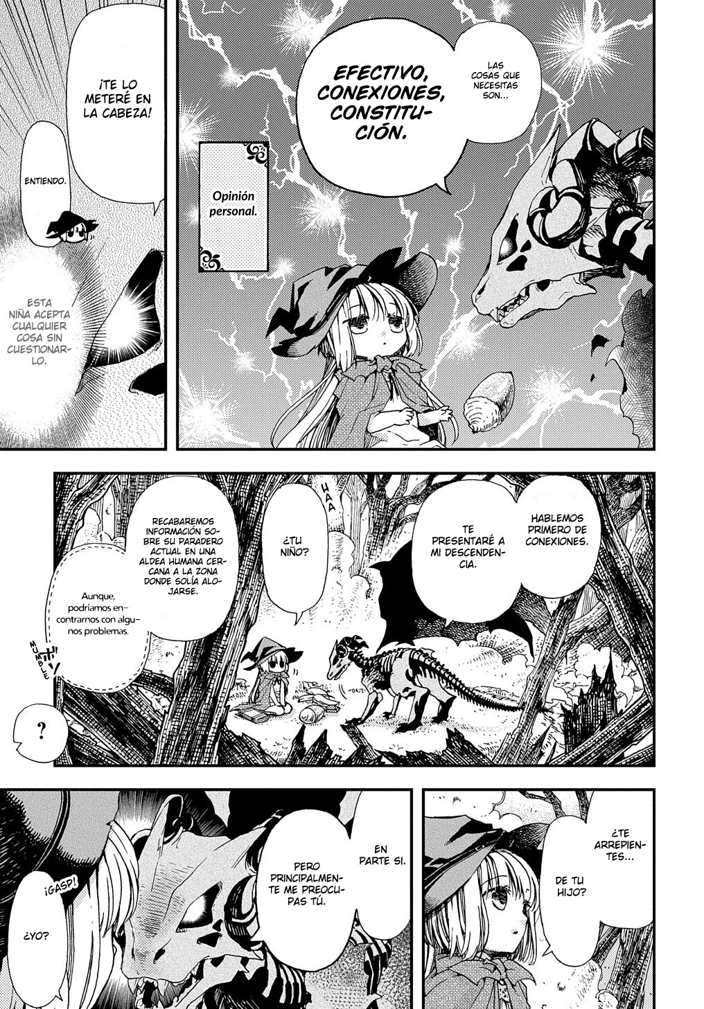 Hone Dragon no Mana Musume Aun no ha llegado la hora del viejo dragon 第35页