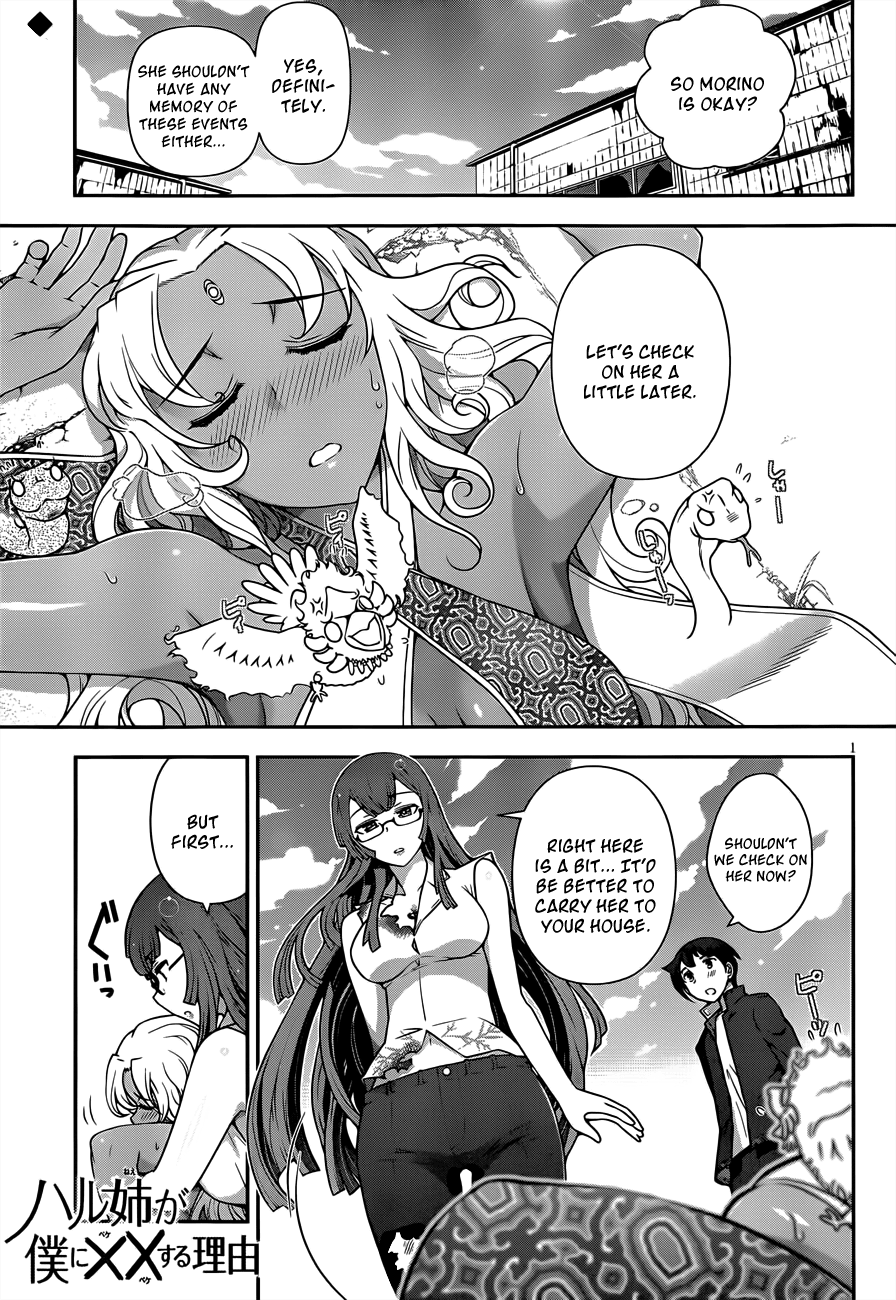 Haru-nee ga Boku ni XX Suru Riyuu You’re taking off too much, Haru-nee 第1页