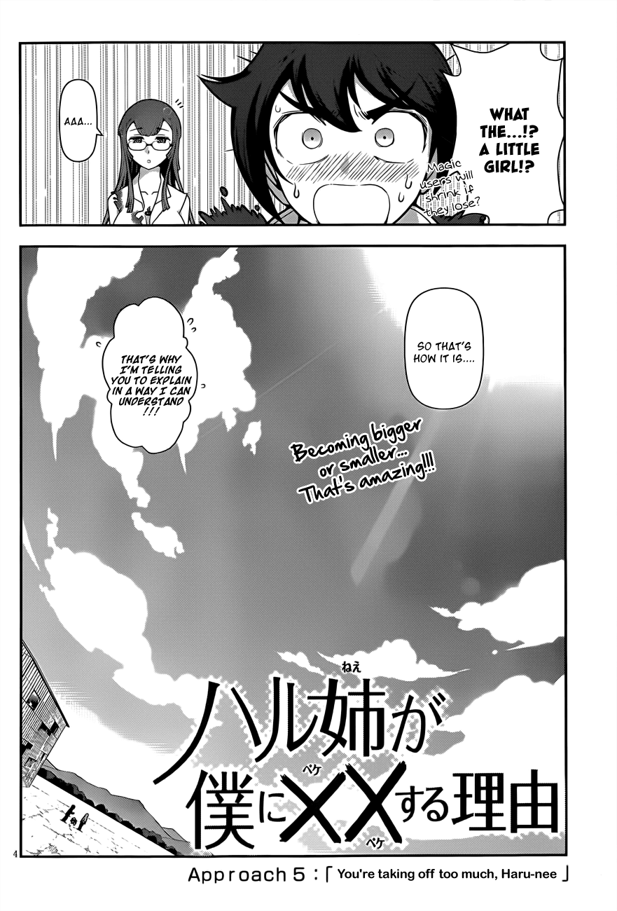 Haru-nee ga Boku ni XX Suru Riyuu You’re taking off too much, Haru-nee 第4页