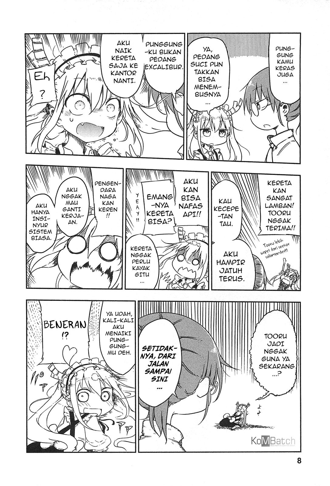 Kobayashi-san Chi no Maid Dragon Tohru dan Kobayashi-san 第8页