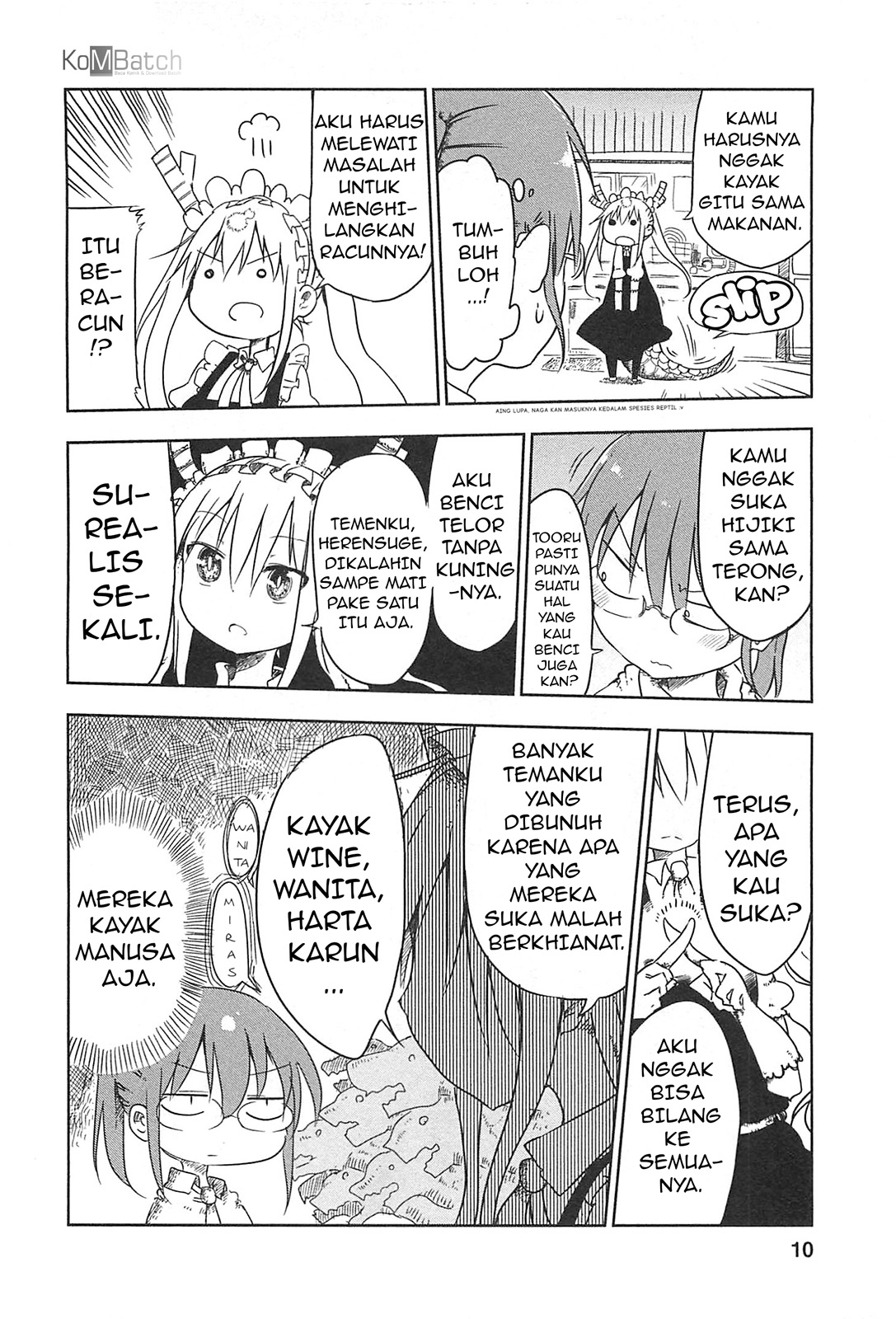 Kobayashi-san Chi no Maid Dragon Tohru dan Kobayashi-san 第10页