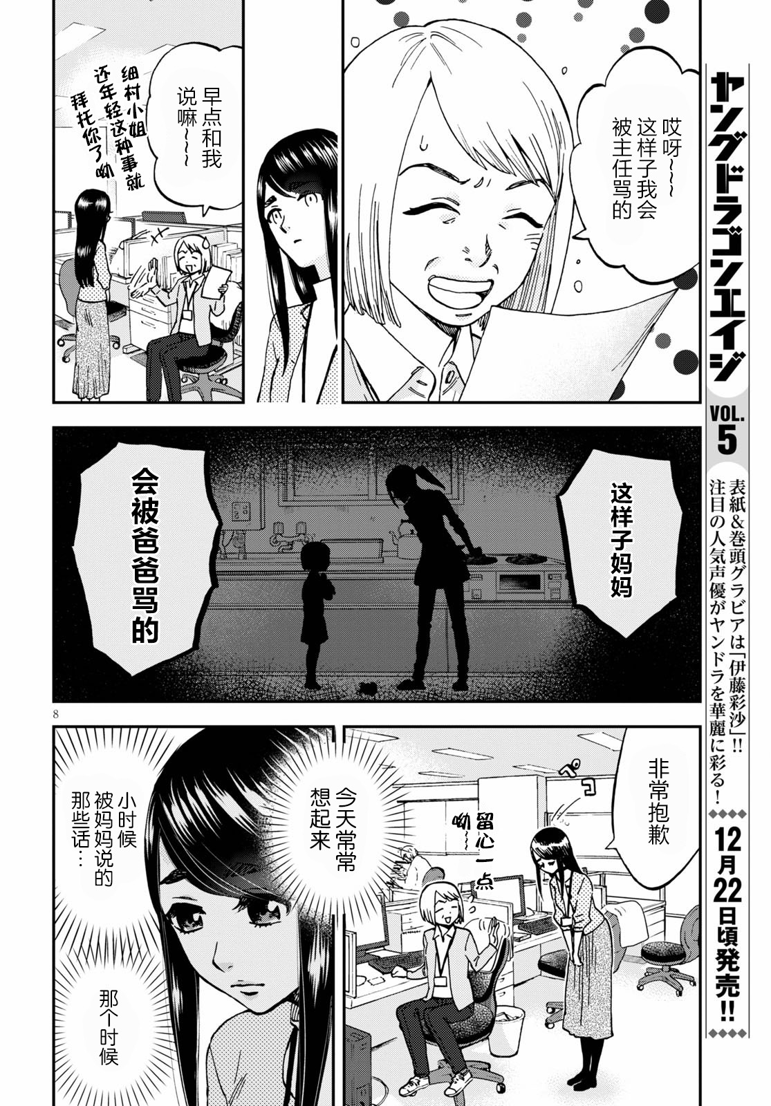 Hosomura-san and the Cat's Snack 第03话 番茄酱菠萝咕咾肉 第8页