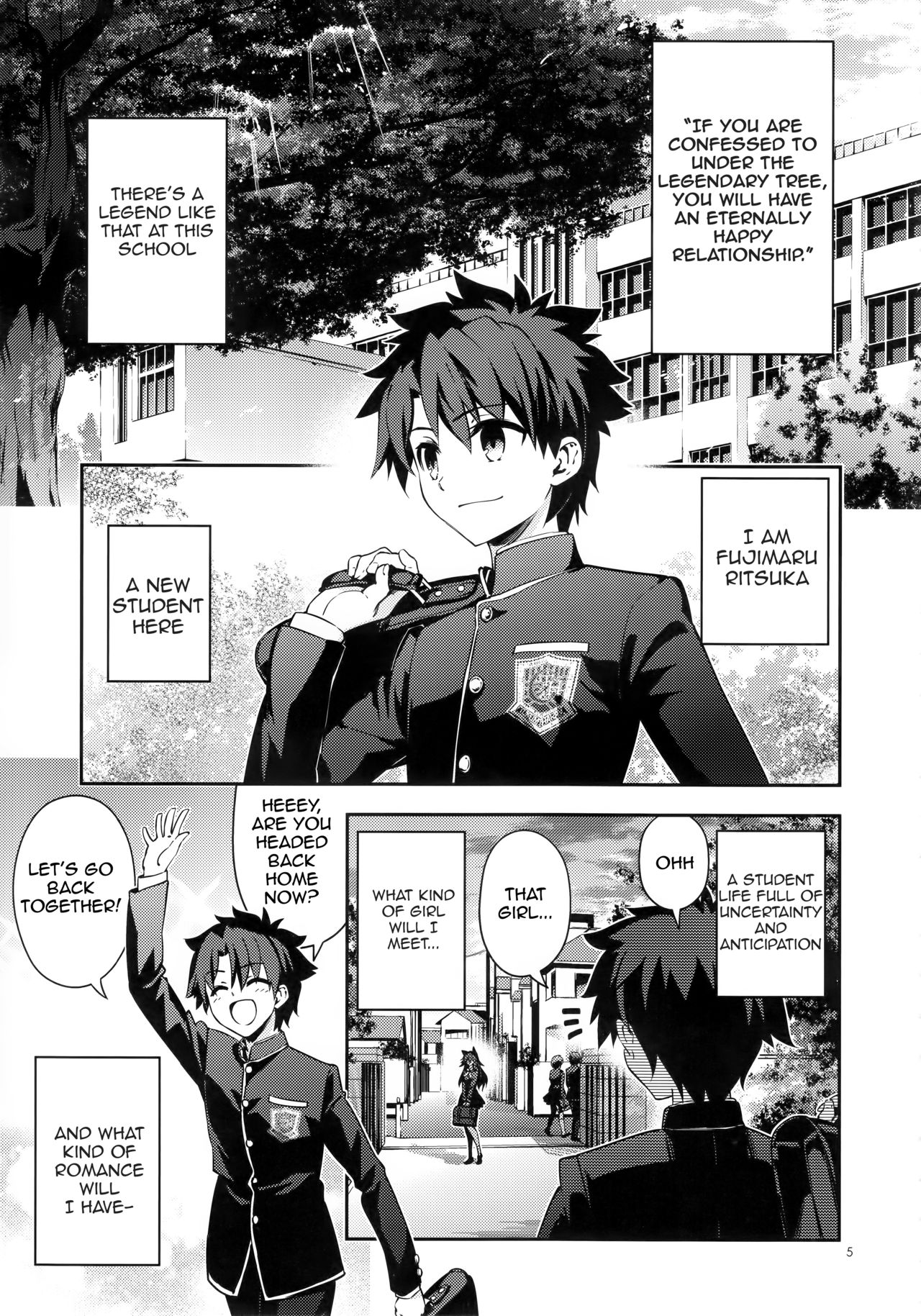 Fate/Grand Order - Tokimeki Chaldeas (Doujinshi) 第4页
