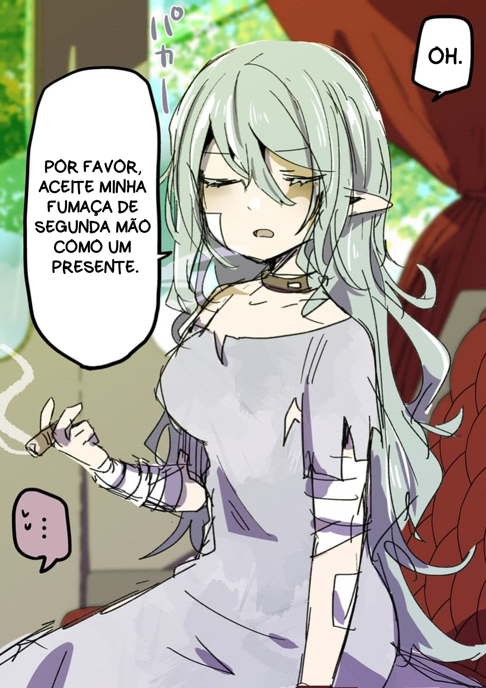 Shijou de Katta Dorei Elf ni Oratsukareru Comprei um escravo elfo rude no mercado 第4页