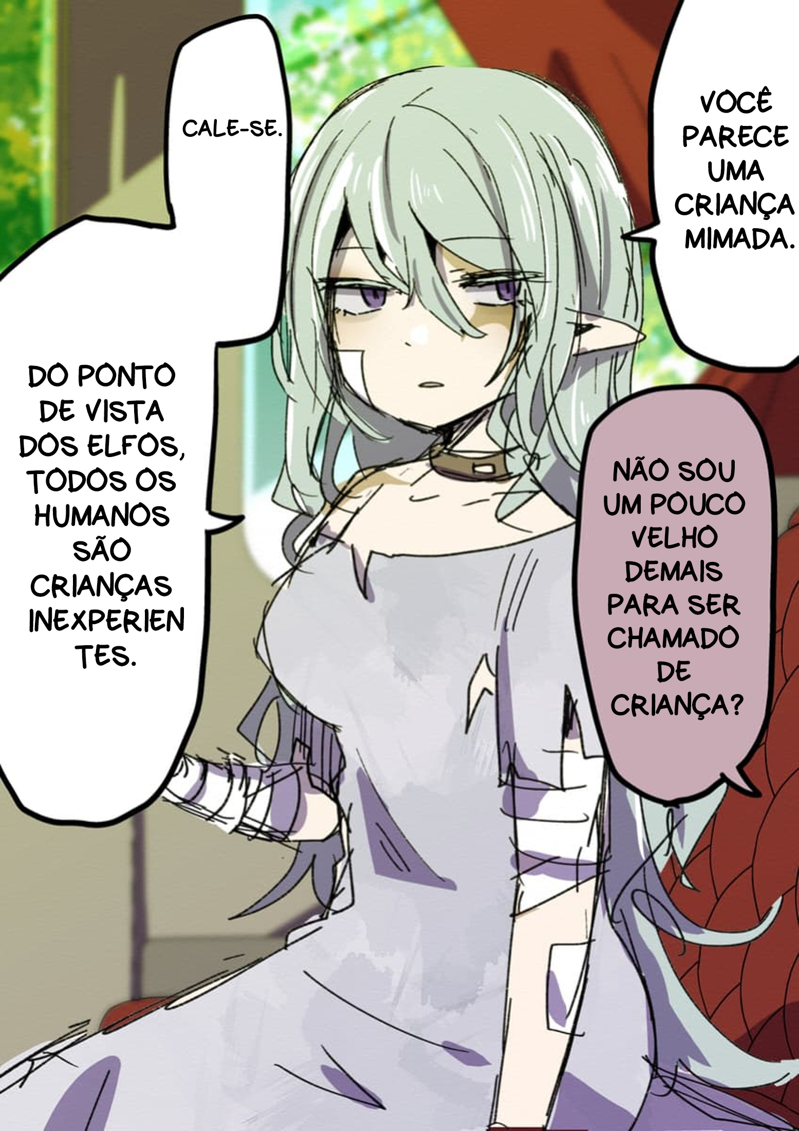 Shijou de Katta Dorei Elf ni Oratsukareru Comprei um escravo elfo rude no mercado 第5页
