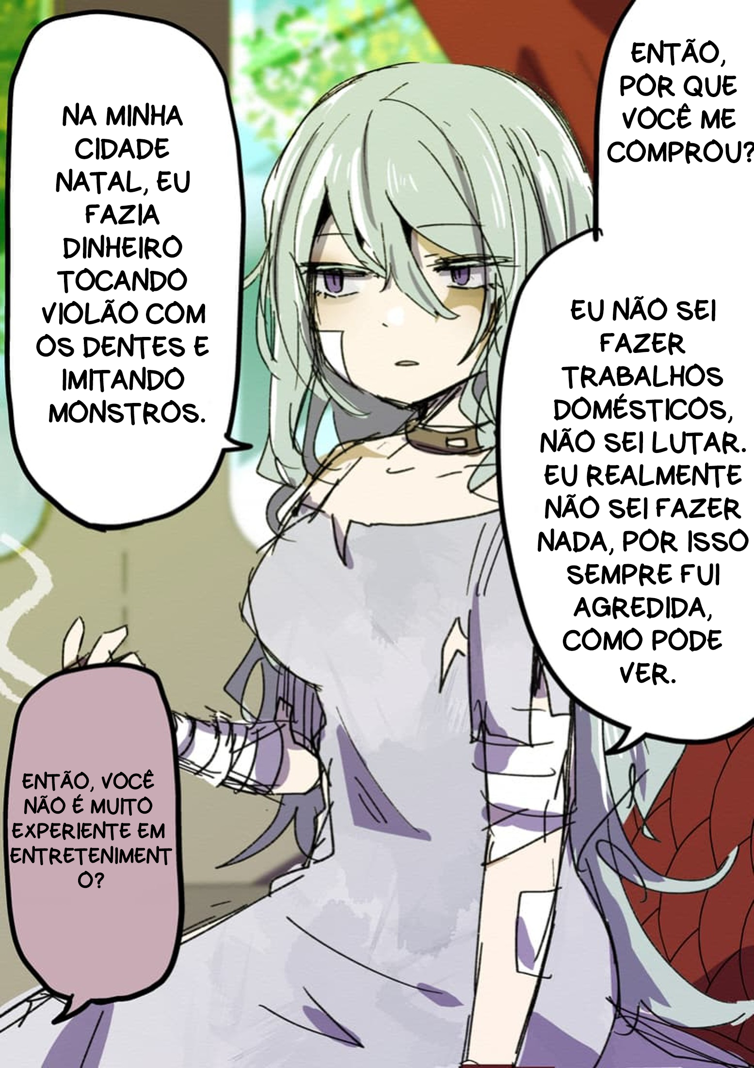 Shijou de Katta Dorei Elf ni Oratsukareru Comprei um escravo elfo rude no mercado 第6页