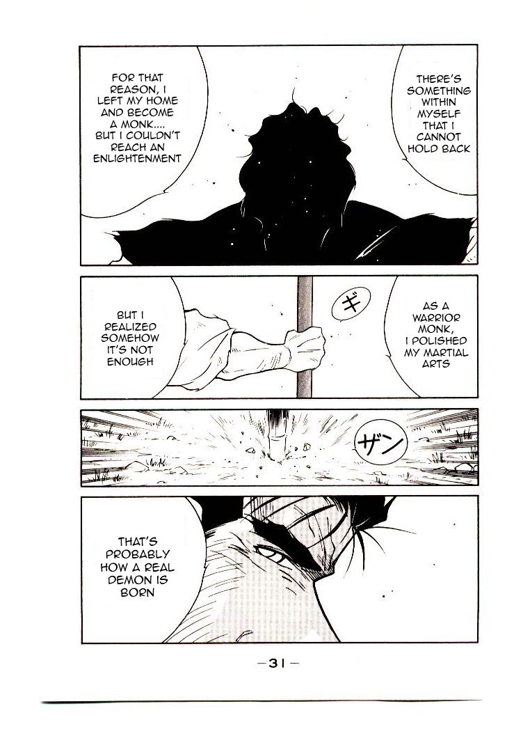 Mutsu Enmei Ryuu Gaiden - Shura no Toki Kiichi Mutsu: The Light Bringer, Kind Demon, and Demon 第33页