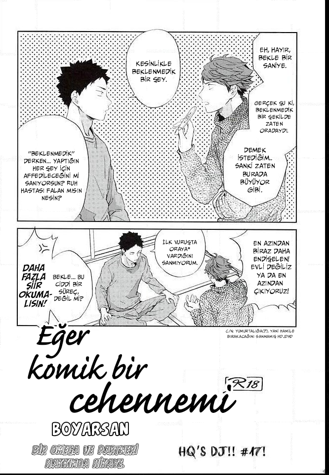 Haikyu!! - Tanoshii Jigoku wo Irodoru Nara (Doujinshi) İlk Seri 第5页