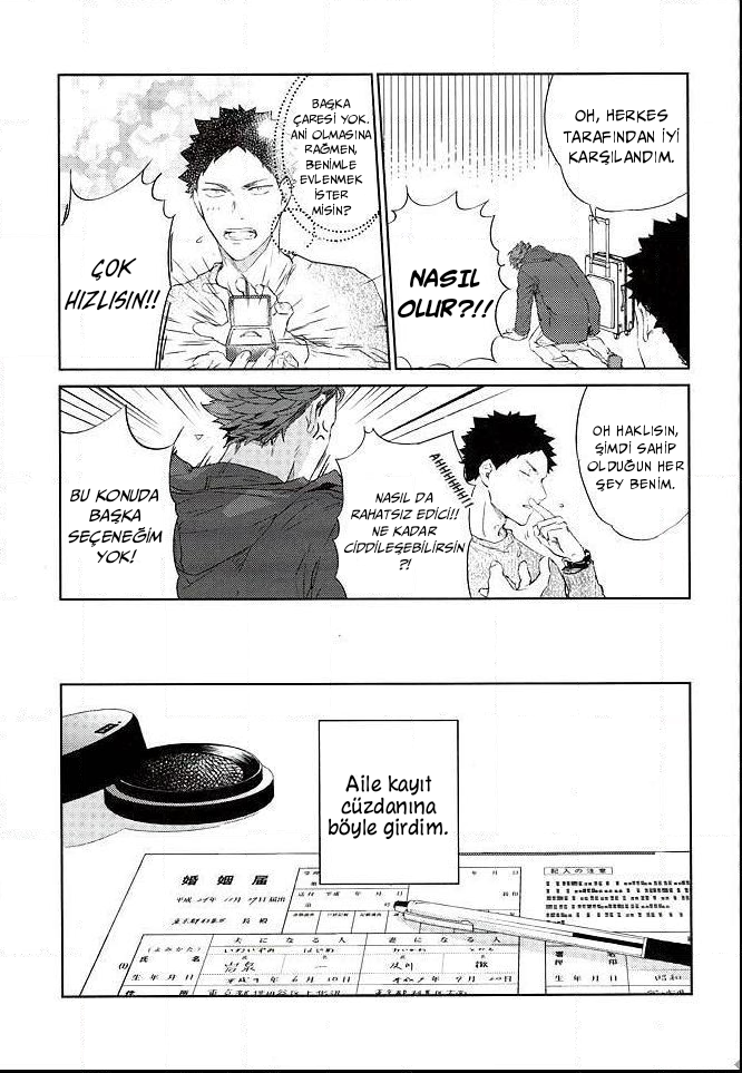 Haikyu!! - Tanoshii Jigoku wo Irodoru Nara (Doujinshi) İlk Seri 第8页