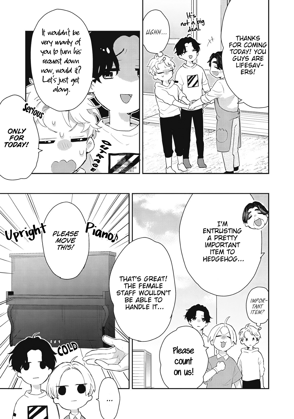 Hiyoko-chan to Harinezumi-kun Ch. 3 第8页