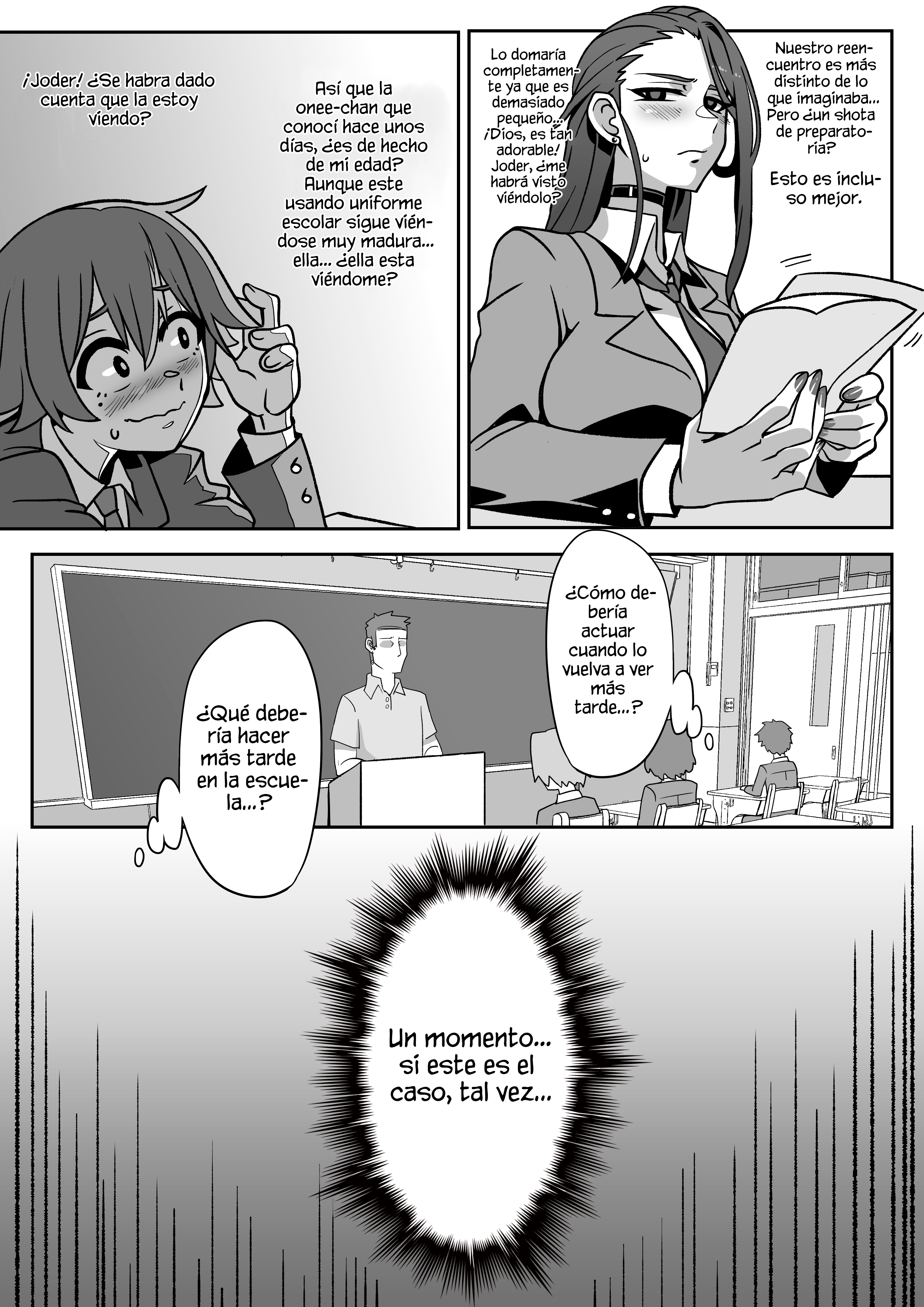 Something Naughty Would Happen If They Knew Each Other's Thoughts Ch. 2 第4页