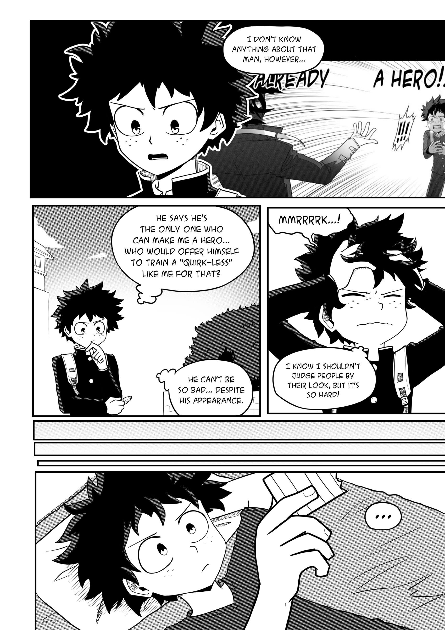 Boku no Hero Academia - True Hero (Doujinshi) a hero s formation 第5页