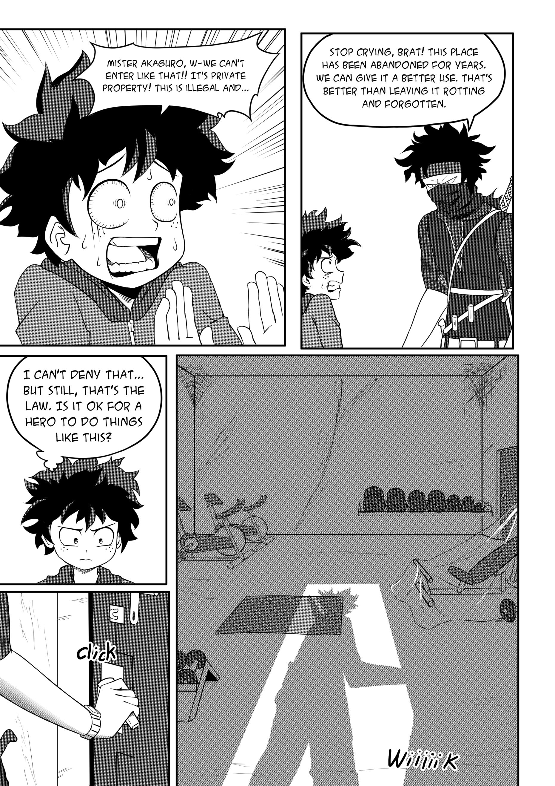 Boku no Hero Academia - True Hero (Doujinshi) a hero s formation 第10页