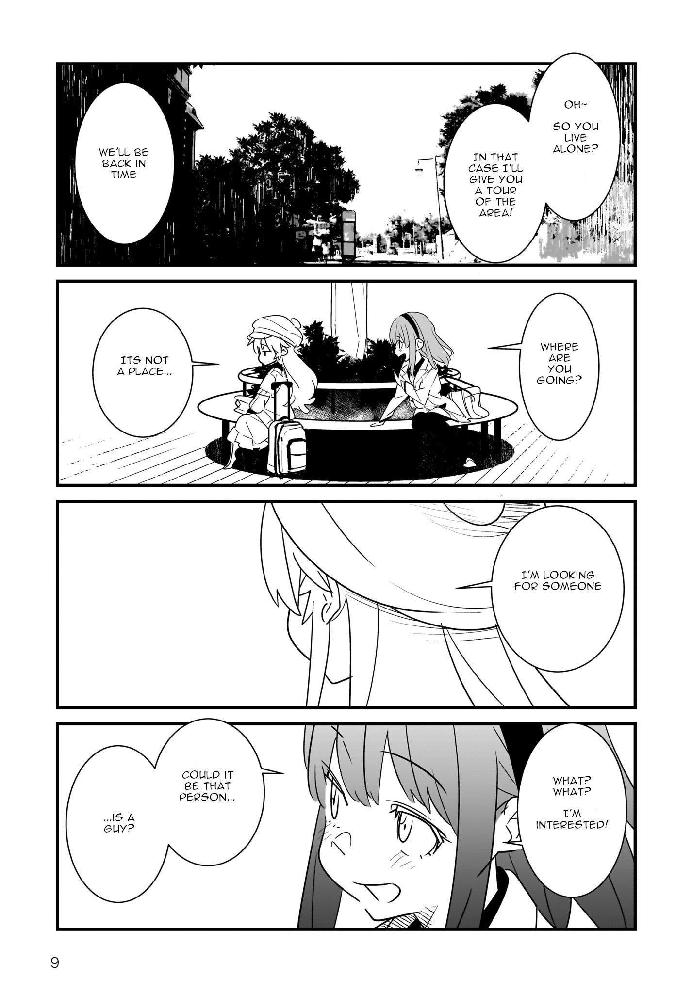 Angel Beats! Spin-off!! Tabisuru Tenshi-chan Tenshi-chan travels Yokohama: first act 第10页