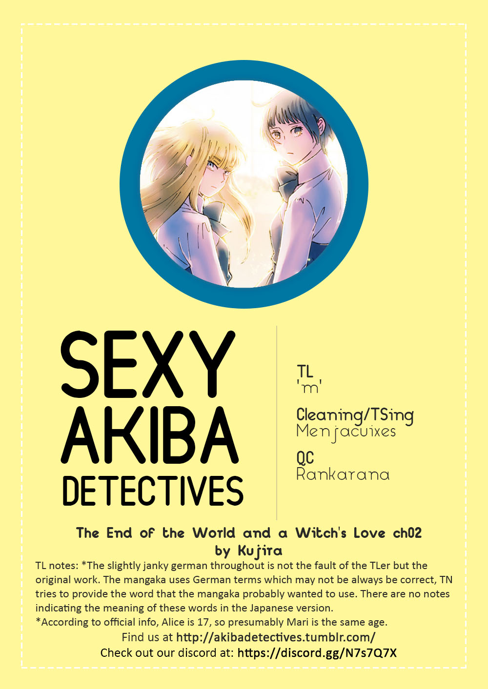 Sekai no Owari to Majo no Koi Vol. 1 Ch. 2 第27页