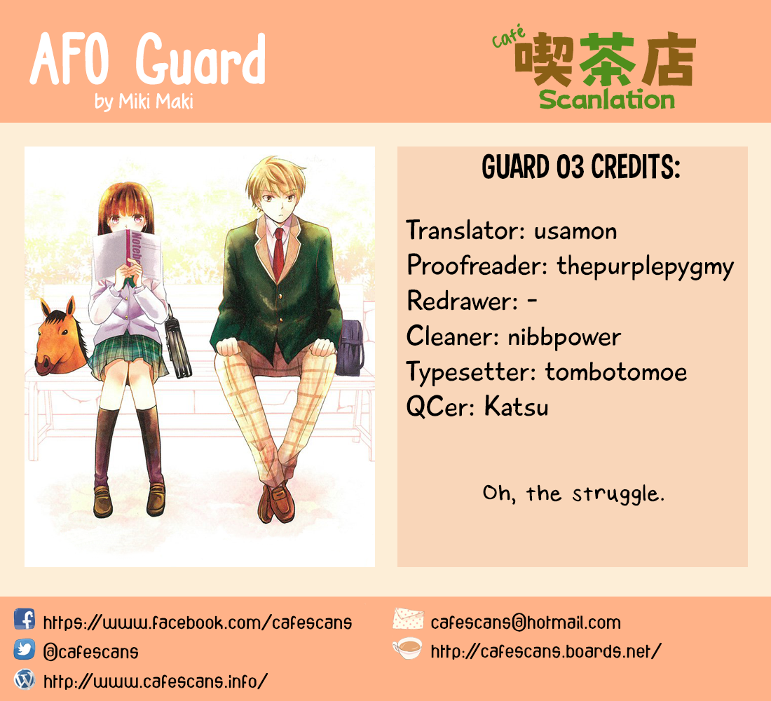 AFO Guard Fox and "Rain Boy" 第1页