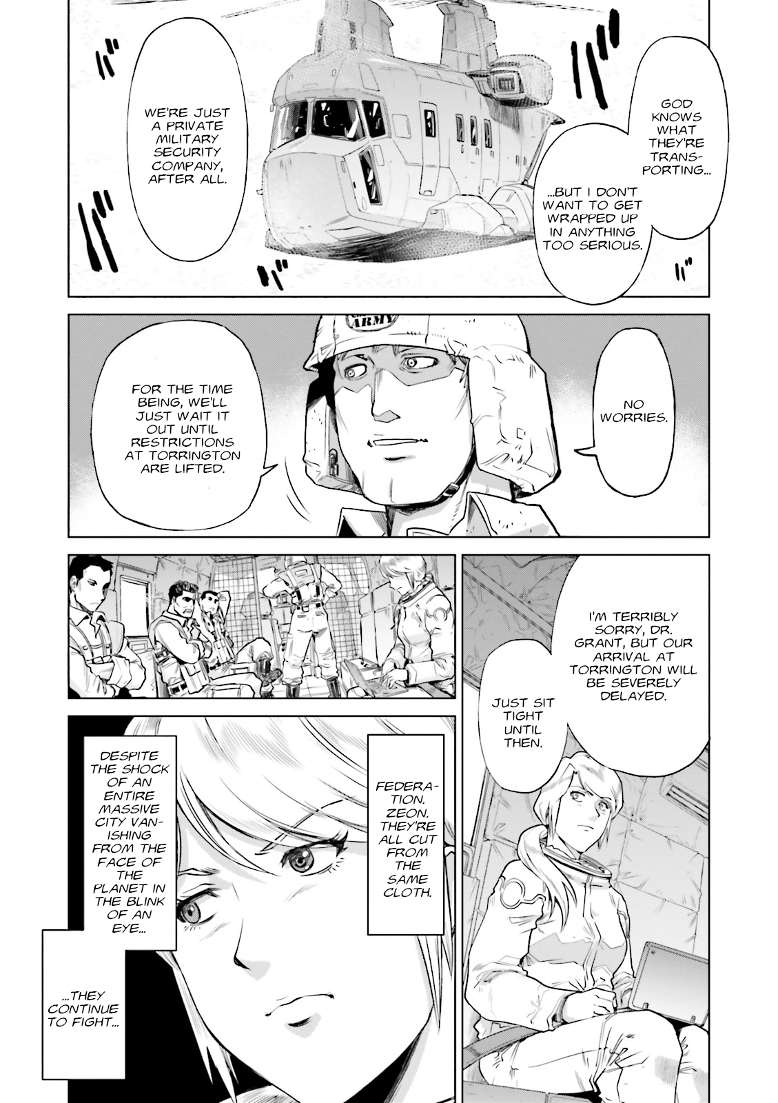 Mobile Suit Gundam Ground Zero - Rise from the Ashes Warning Signs 第19页