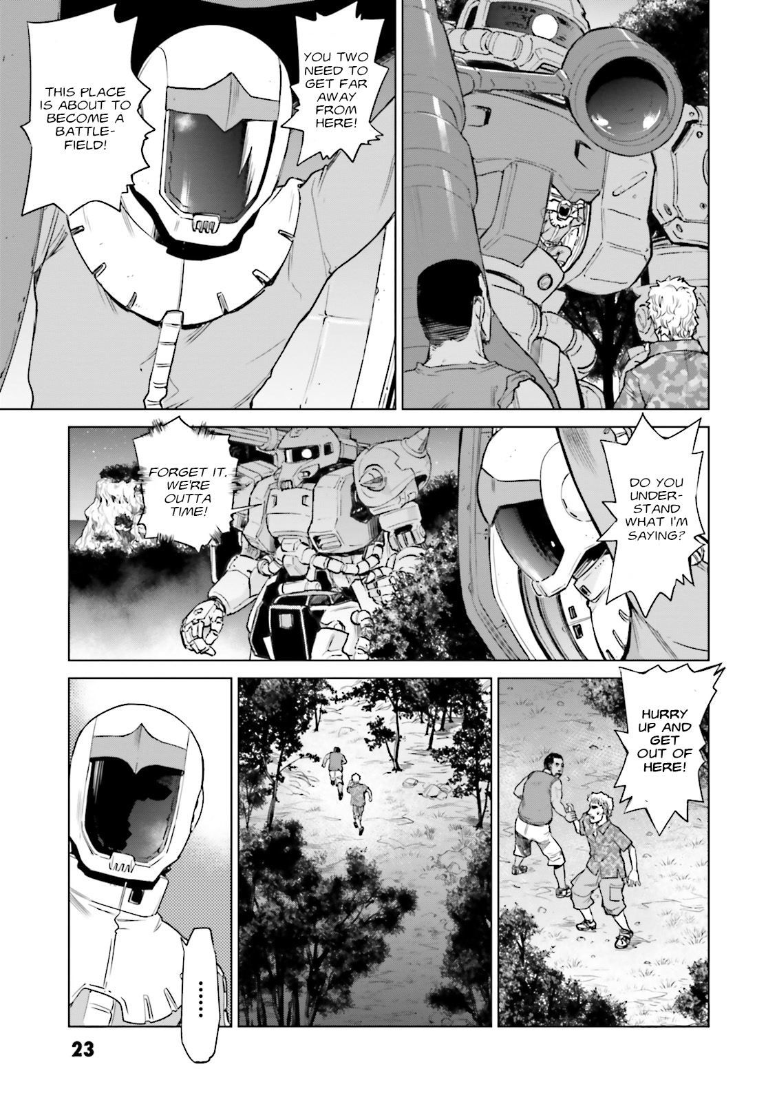 Mobile Suit Gundam Ground Zero - Rise from the Ashes Warning Signs 第24页